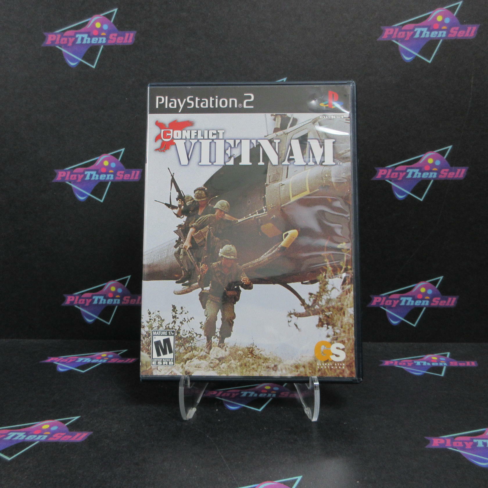 Conflict Vietnam PS2 PlayStation 2 AD + Reg Card Complete CIB - Very Good