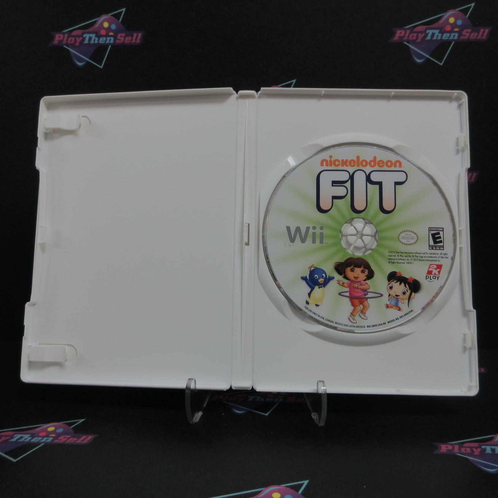 Nickelodeon Fit Nintendo Wii AD/NM - Very Good