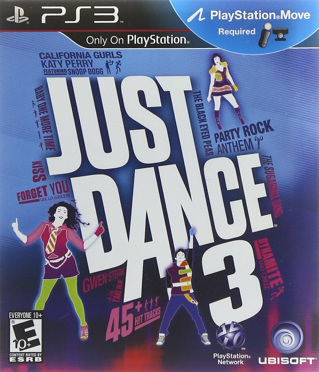 Just Dance 3 PS3 PlayStation 3 AD Complete - Very Good