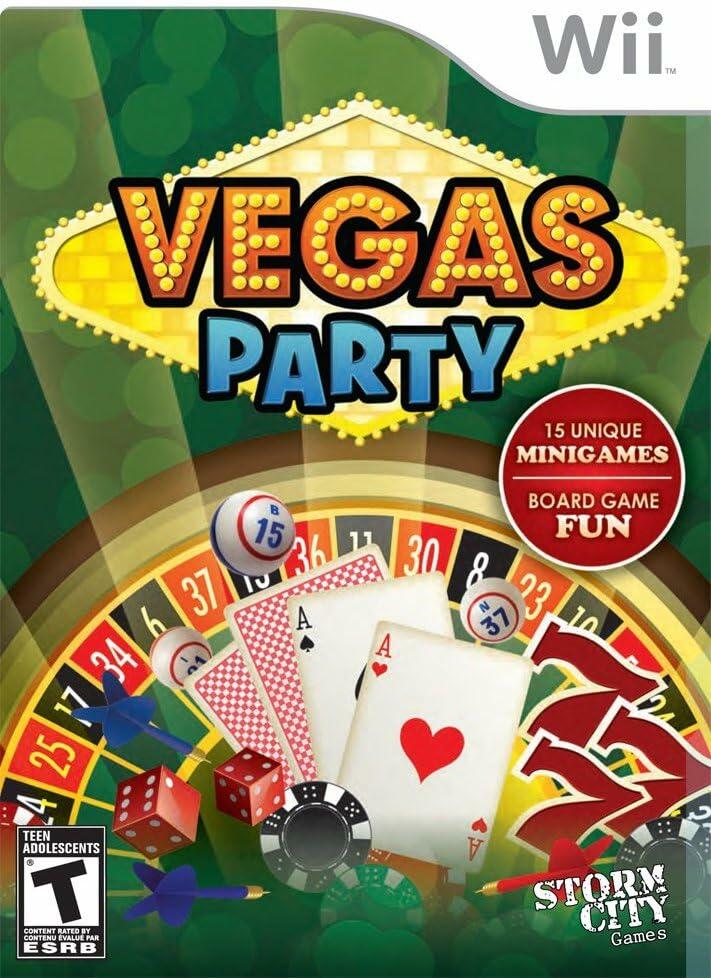 Vegas Party Nintendo Wii DD Complete CIB - Very Good