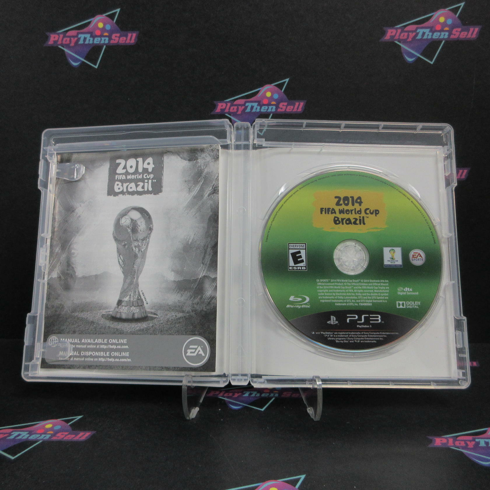 EA Sports 2014 FIFA World Cup Brazil PS3 PlayStation 3 Complete - Excellent