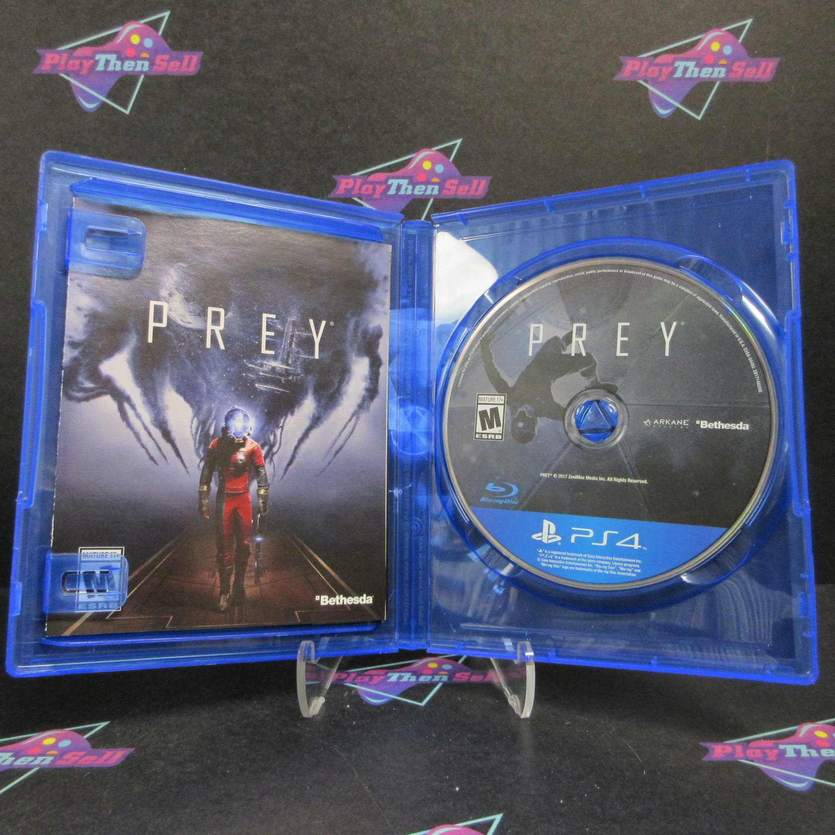 Prey PS4 PlayStation 4 AD Complete CIB - Very Good