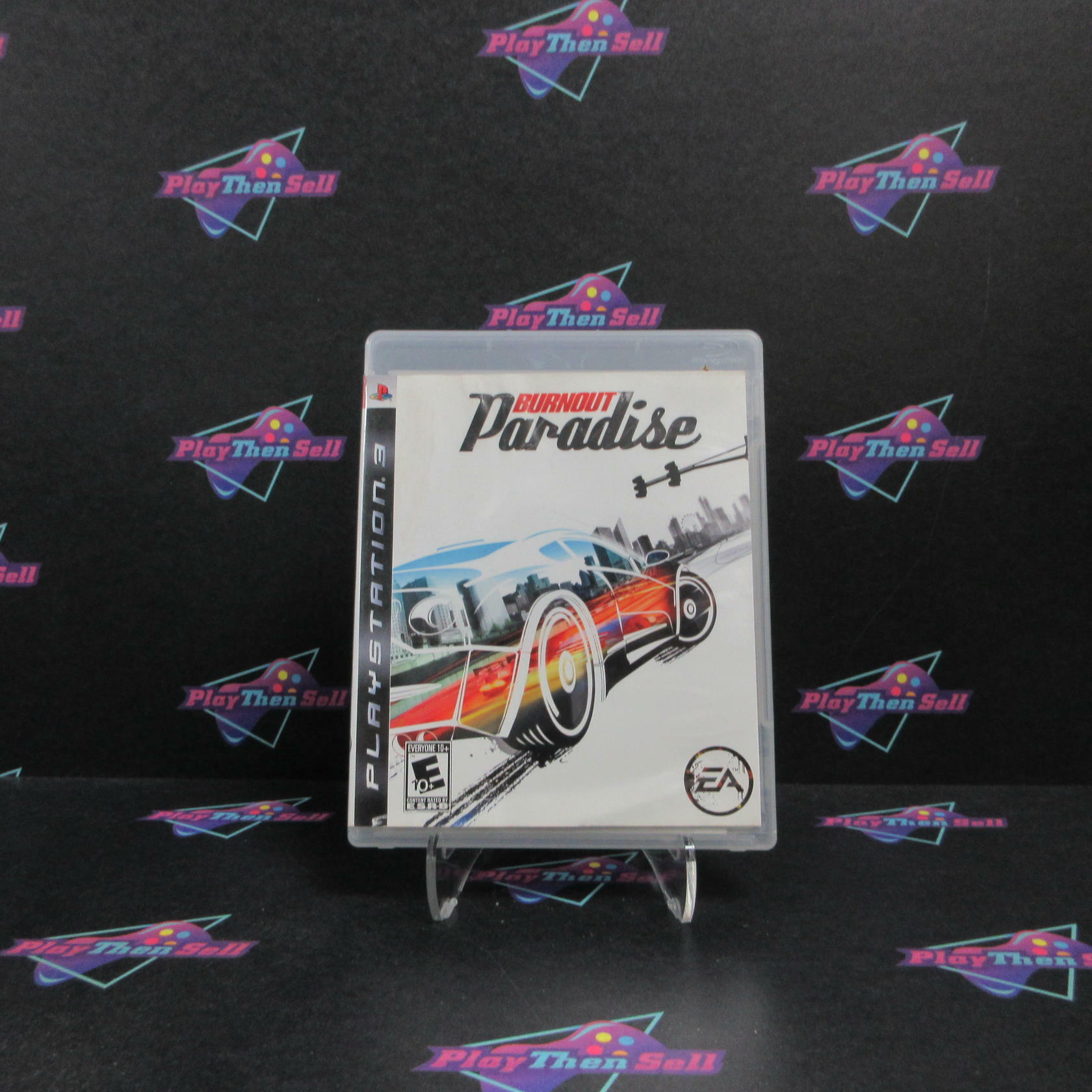 Burnout Paradise PS3 PlayStation 3 AD Complete CIB - Very Good