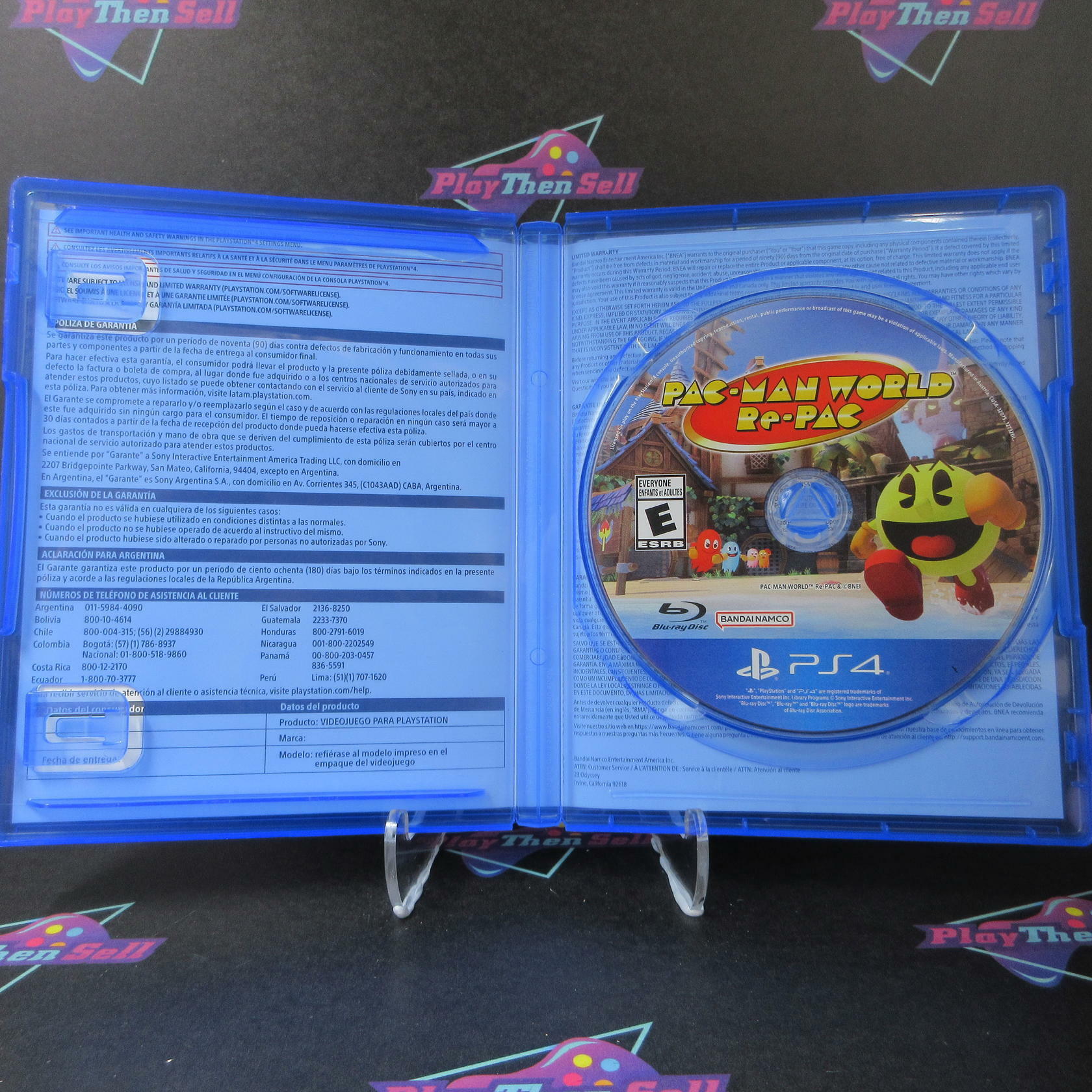 Pac-Man World Re-Pac PS4 PlayStation 4 Complete - Excellent