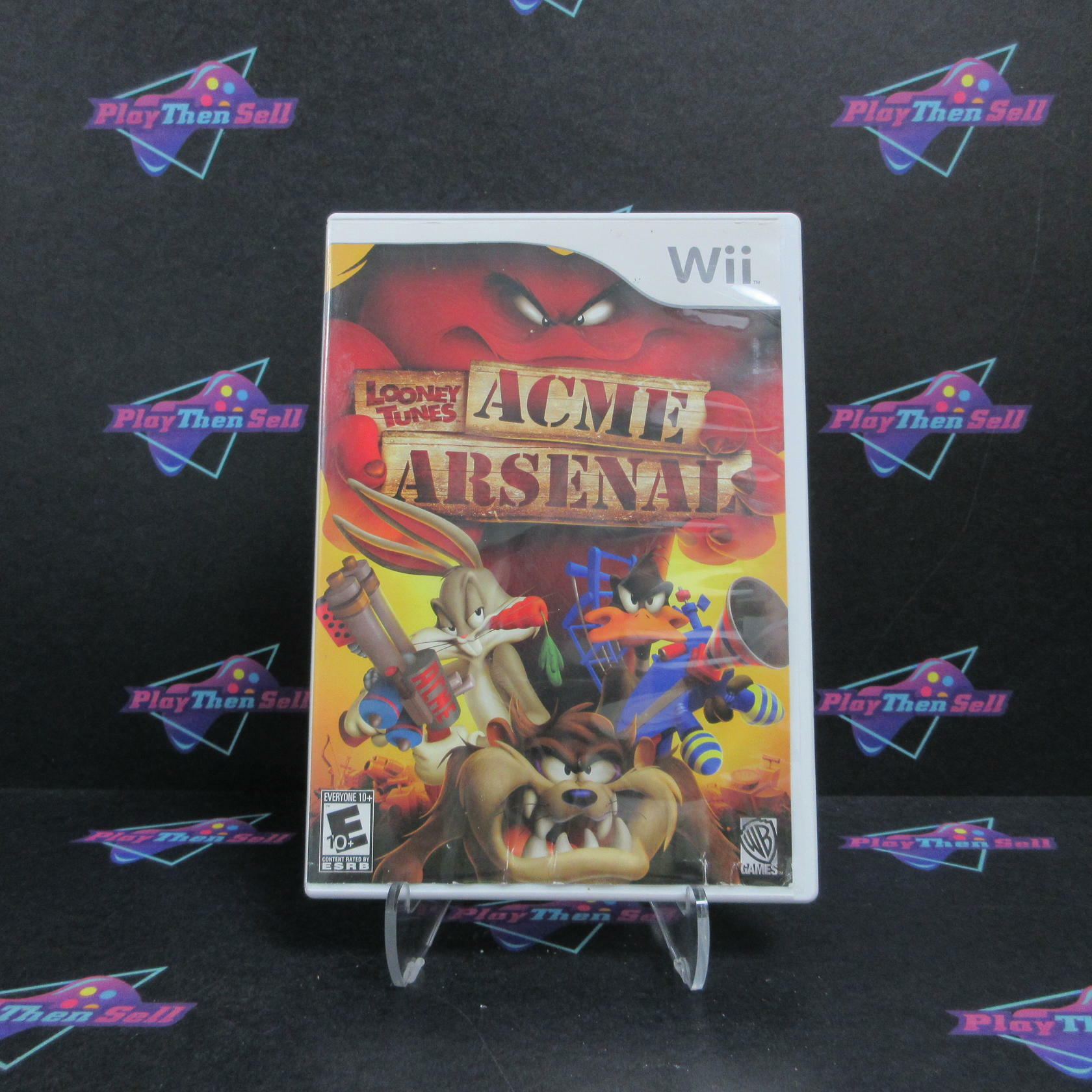 Looney Toons Acme Arsenal Nintendo Wii AD/NM - Very Good
