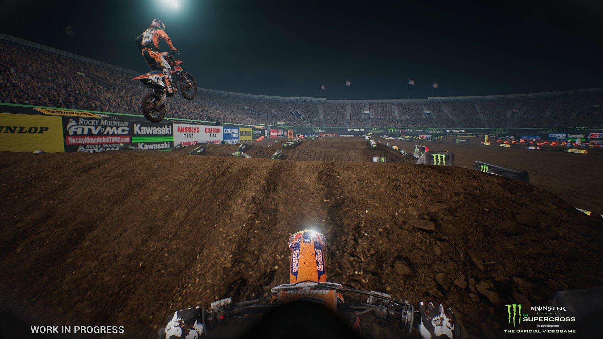 Monster Energy Supercross The Official Videogame PS4 PlayStation 4 AD - Very Good