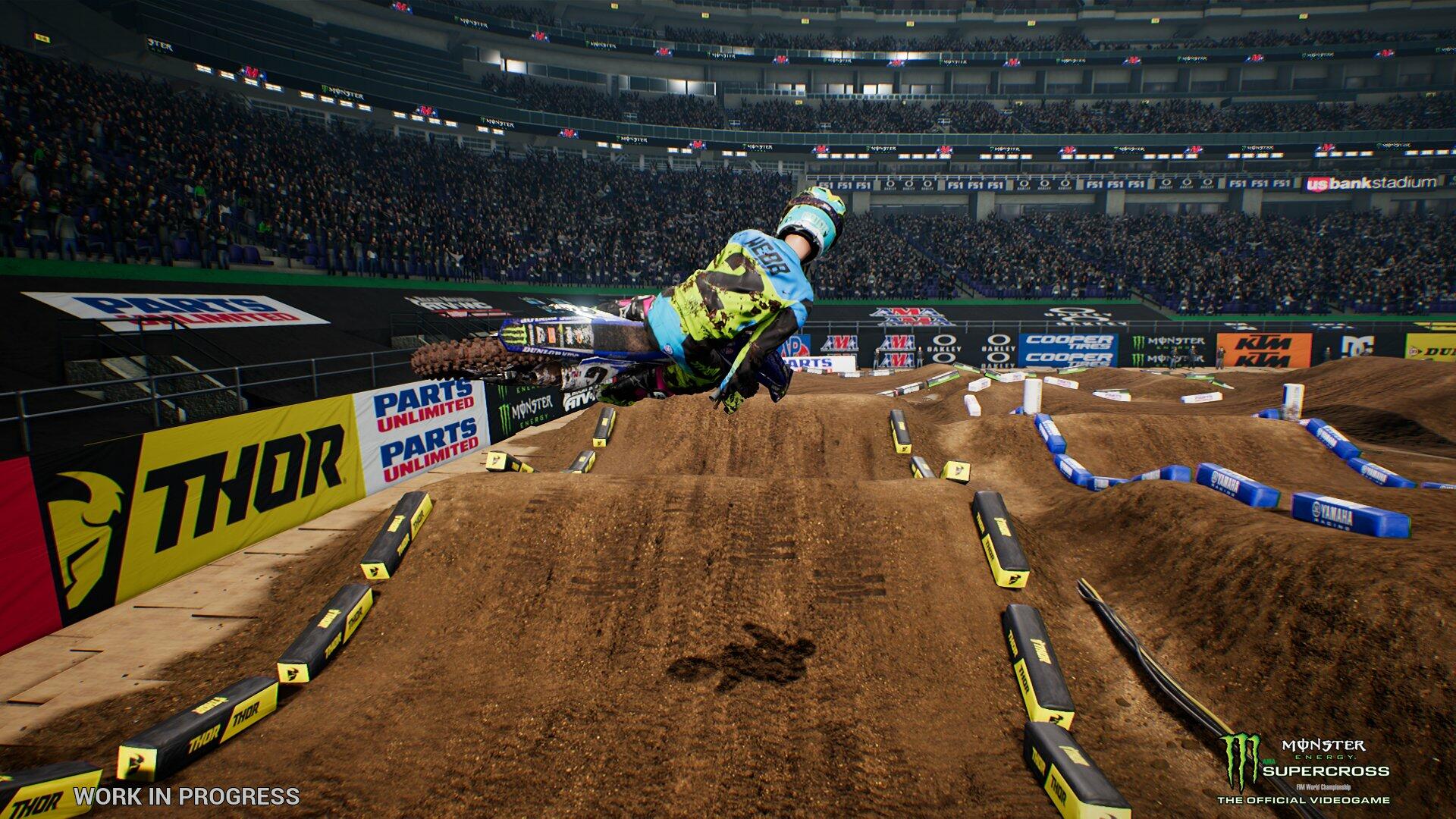 Monster Energy Supercross The Official Videogame PS4 PlayStation 4 AD - Very Good