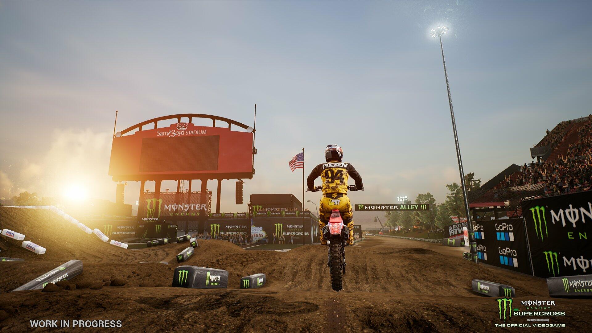 Monster Energy Supercross The Official Videogame PS4 PlayStation 4 AD - Very Good