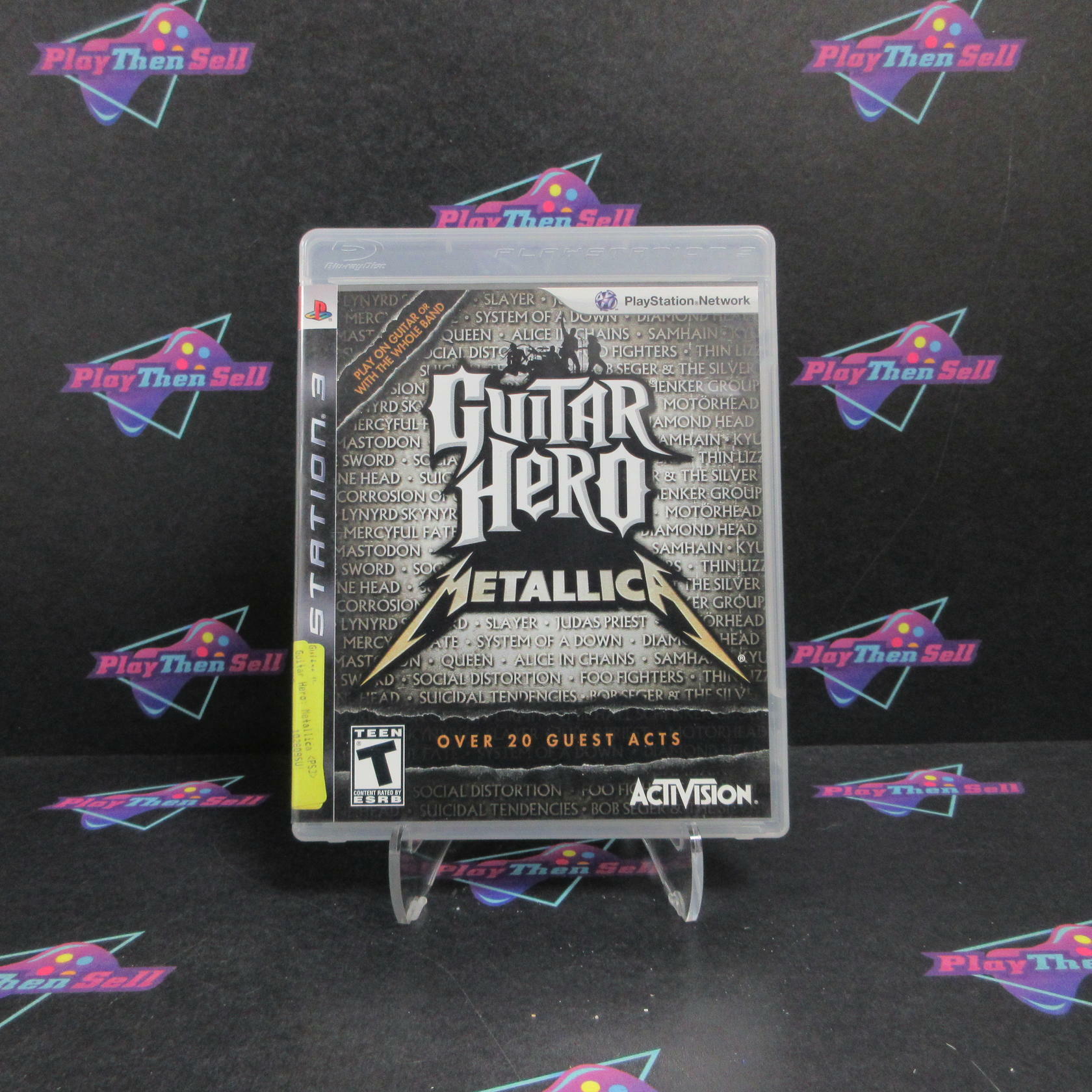 Guitar Hero Metallica PS3 PlayStation 3 AD Complete CIB - Very Good