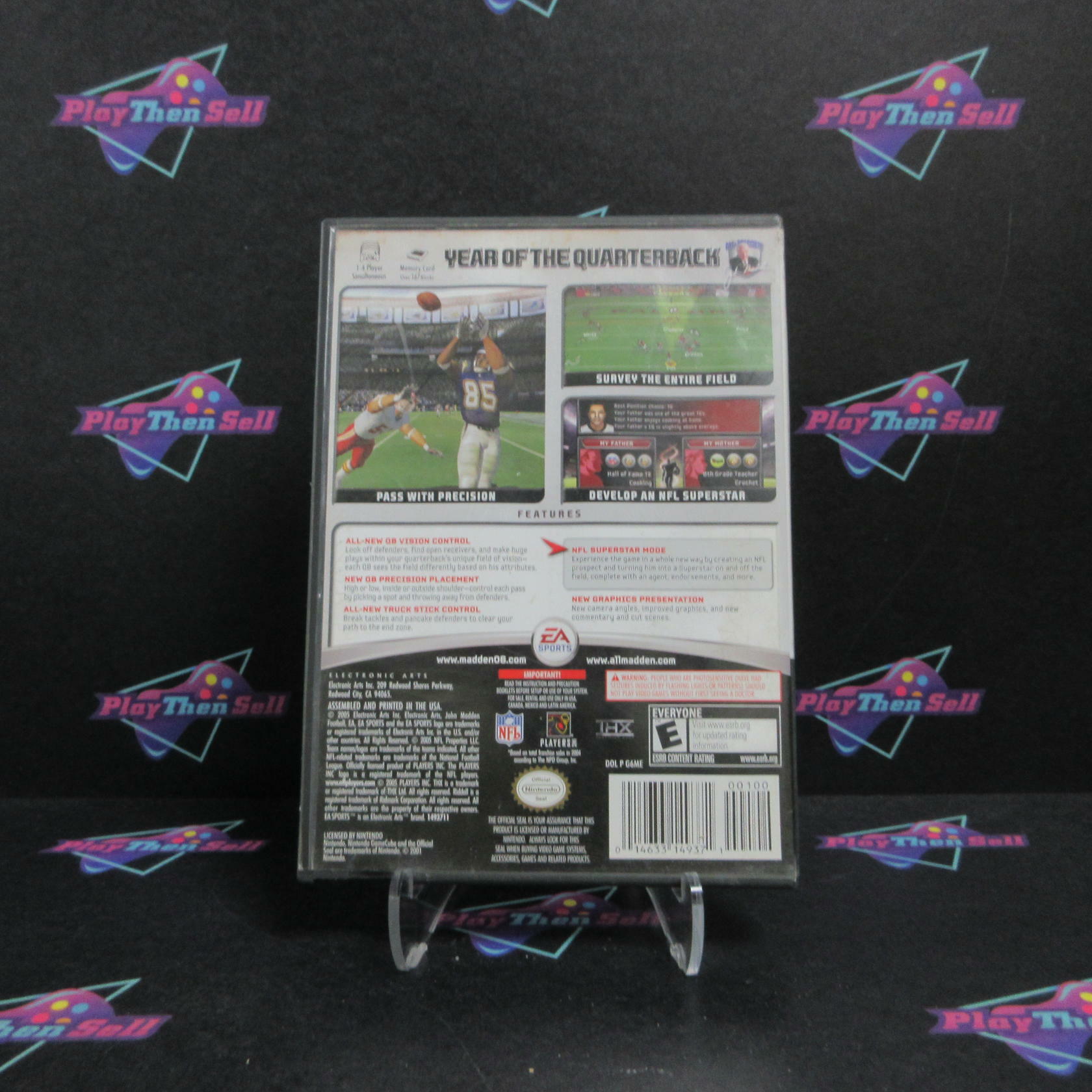 Madden NFL 2006 Nintendo Gamecube AD/MD/DD Complete CIB - Very Good