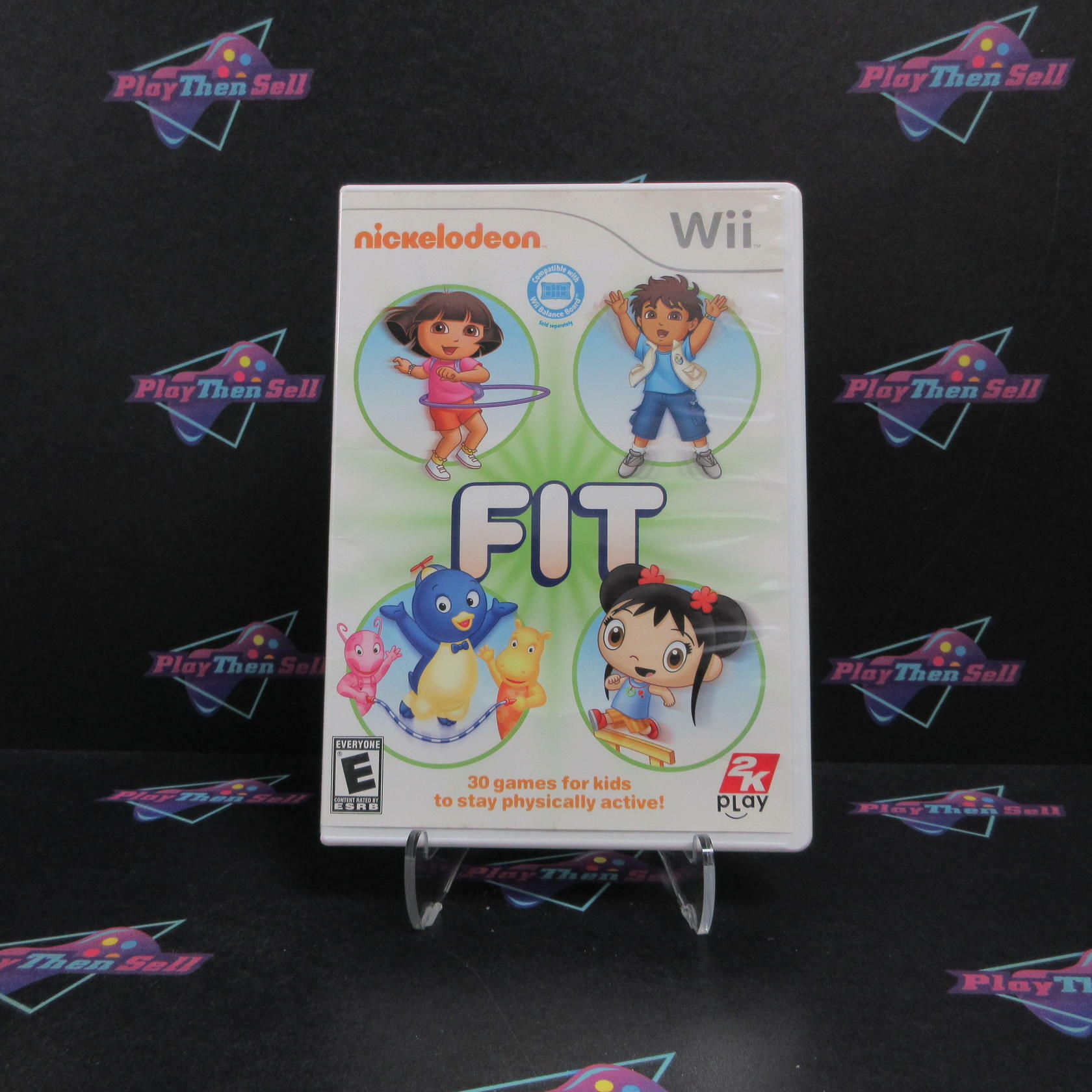 Nickelodeon Fit Nintendo Wii AD/NM - Very Good