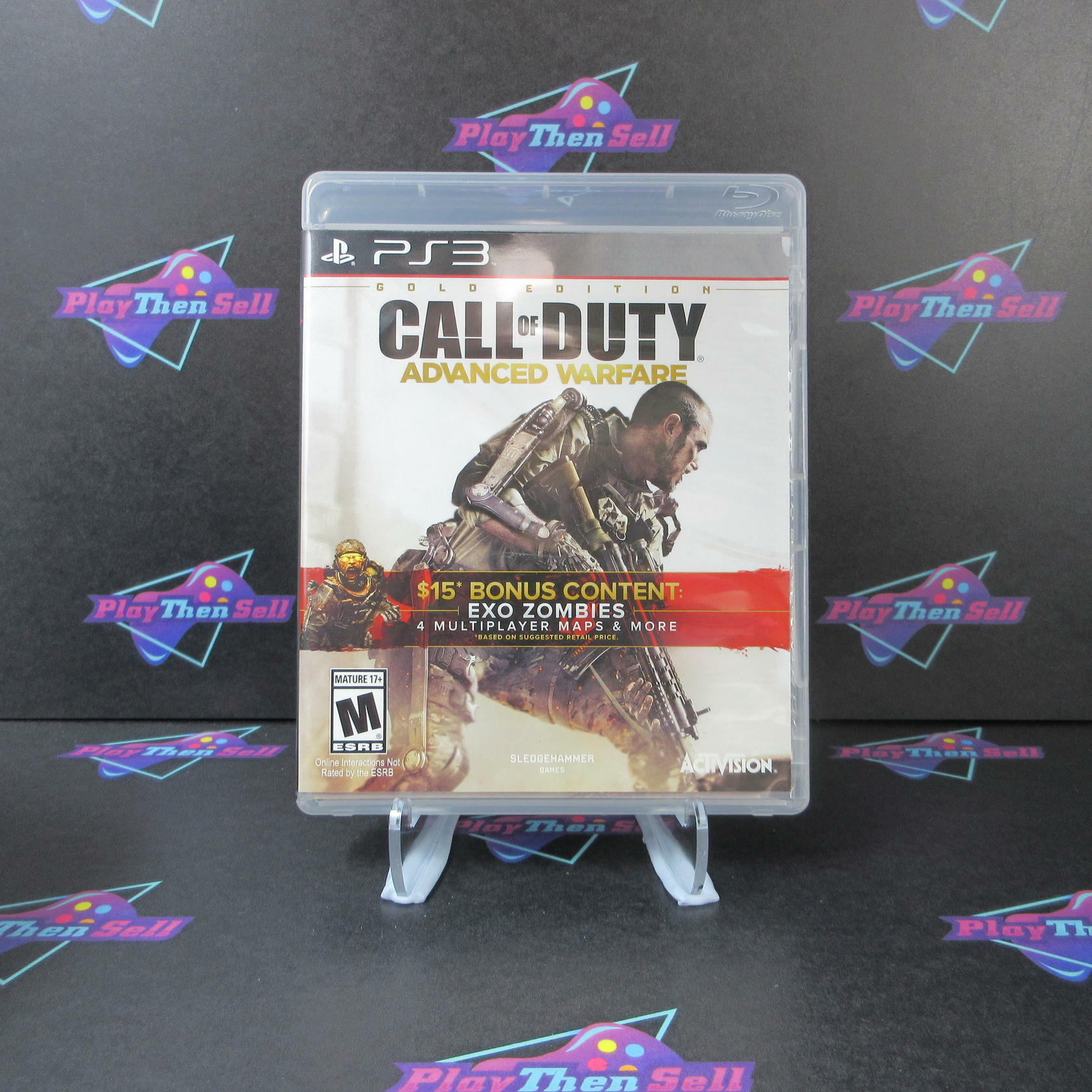 Call of Duty Advanced Warfare Gold Ed PS3 PlayStation 3 Complete - Excellent