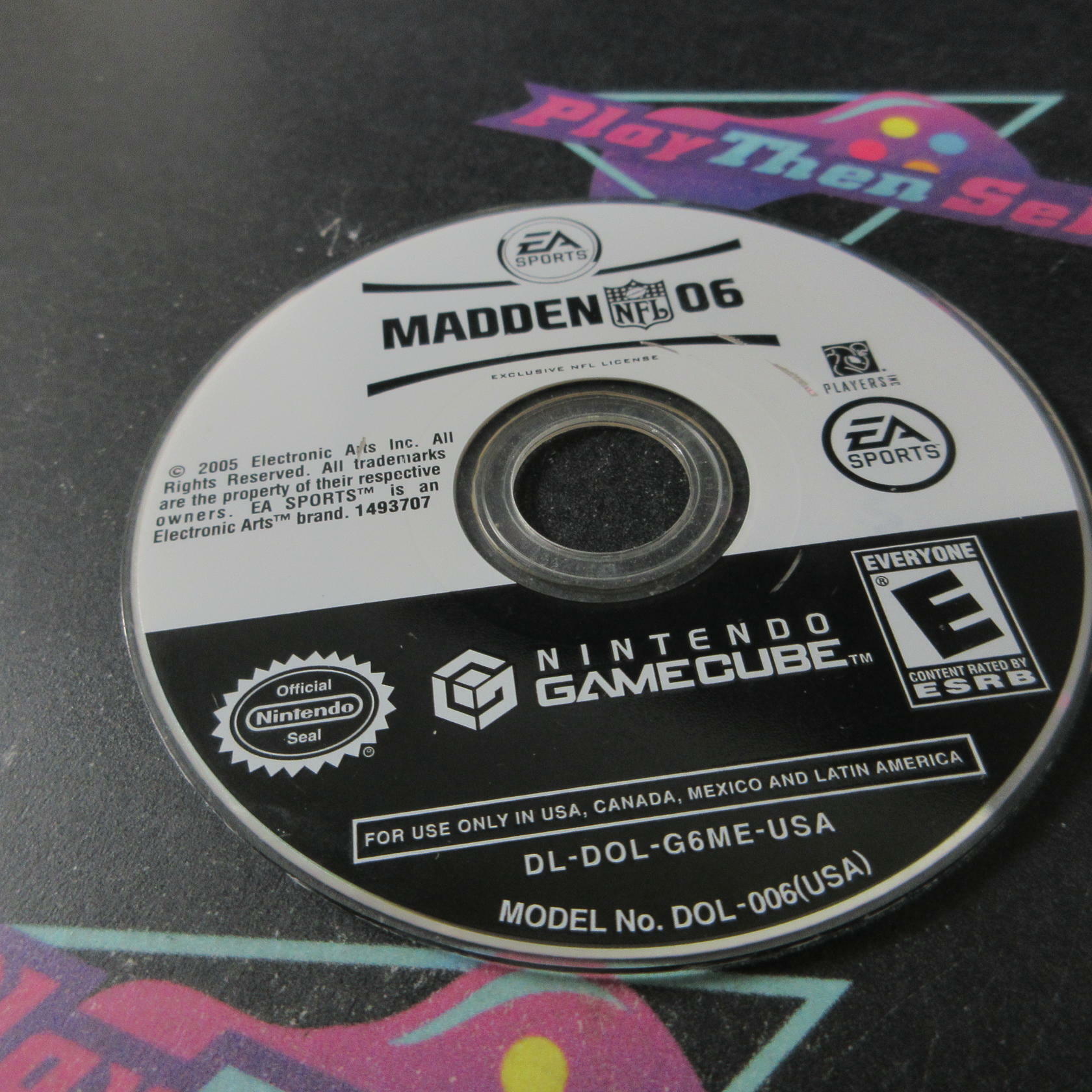 Madden NFL 2006 Nintendo Gamecube AD/MD/DD Complete CIB - Very Good