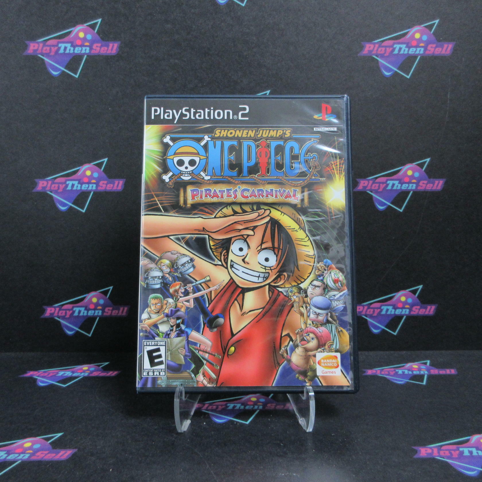 One Piece Pirates Carnival PS2 PlayStation 2 AD Complete CIB - Very Good