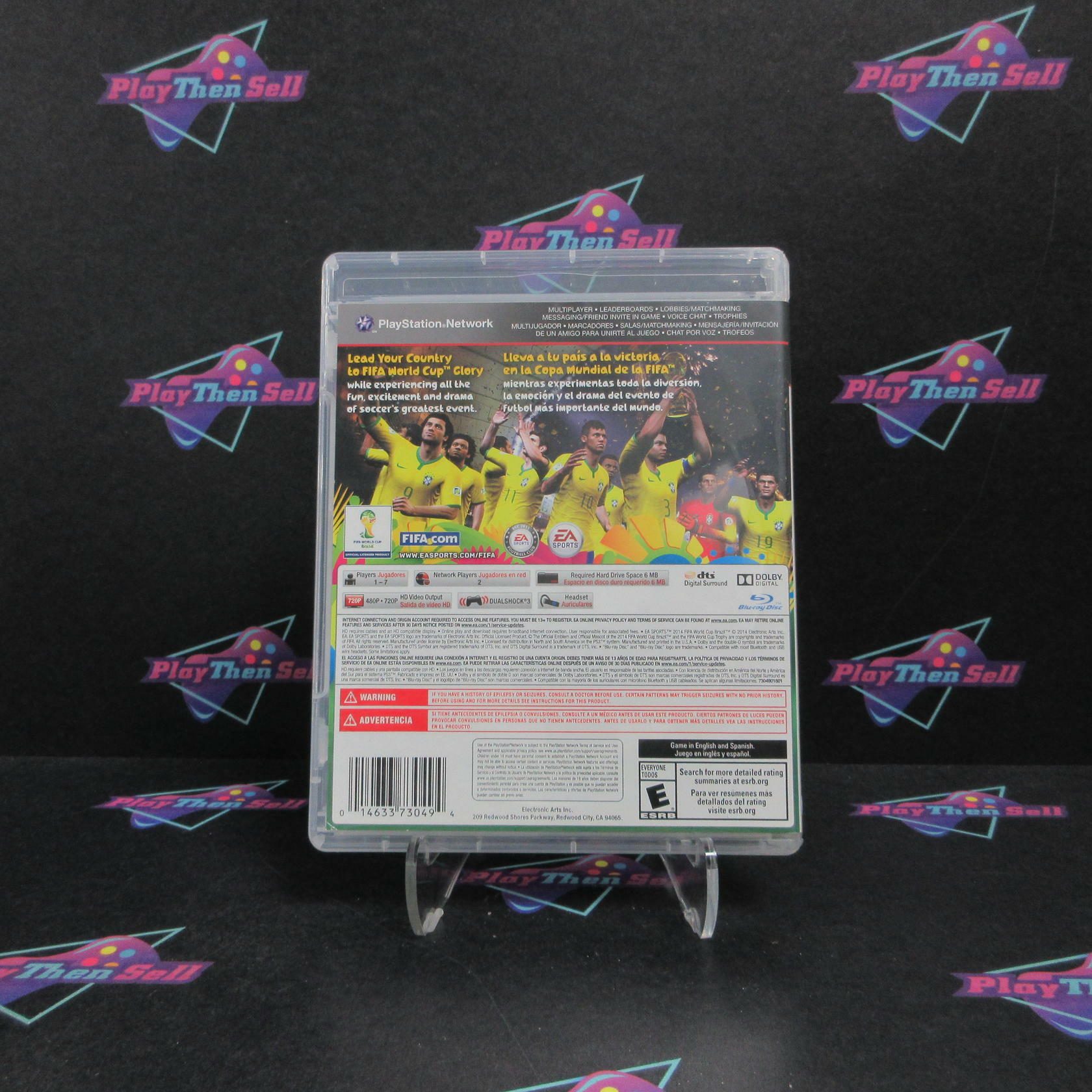 EA Sports 2014 FIFA World Cup Brazil PS3 PlayStation 3 Complete - Excellent