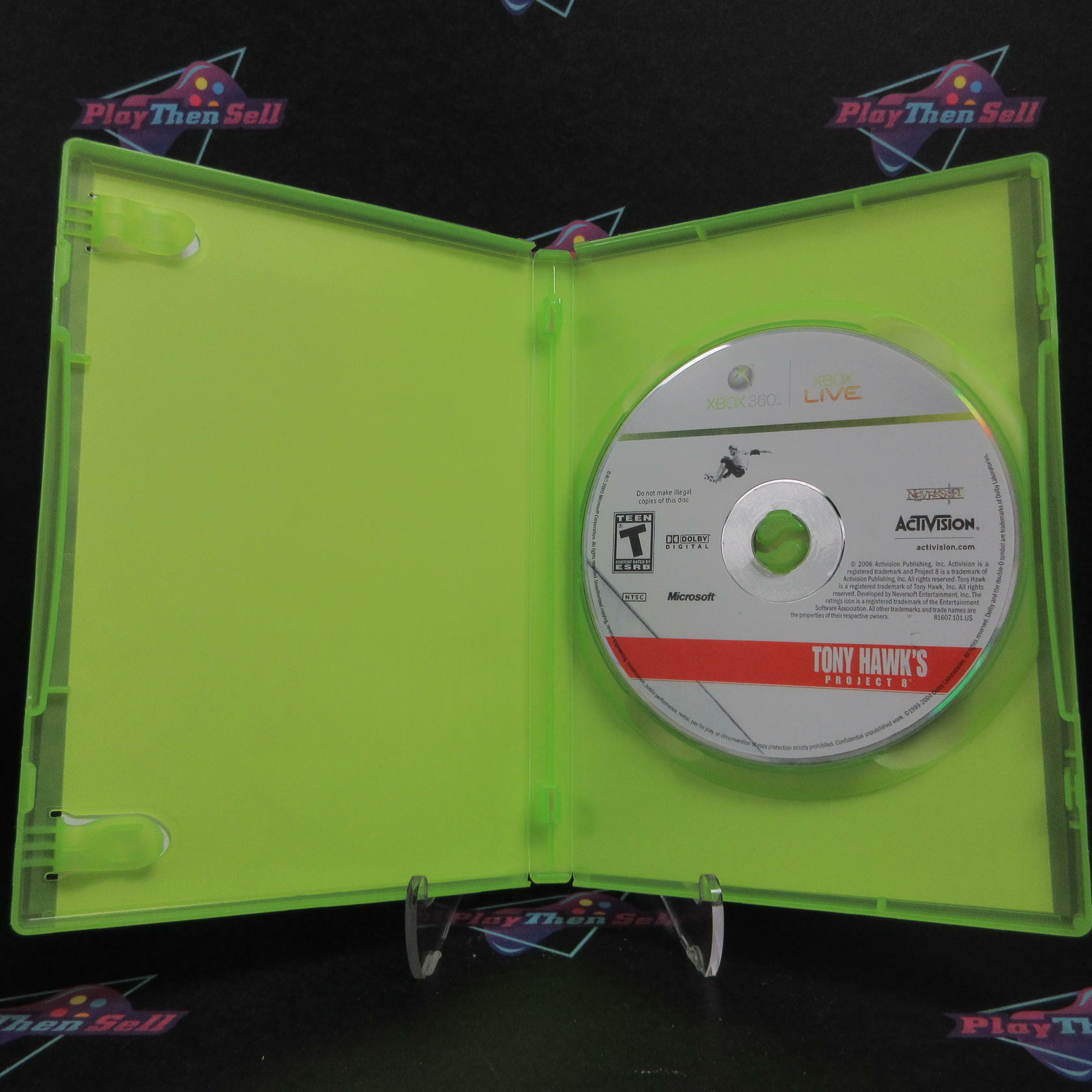 Tony Hawk's Project 8 Promo Art Xbox 360 AD/DD/NM - Very Good