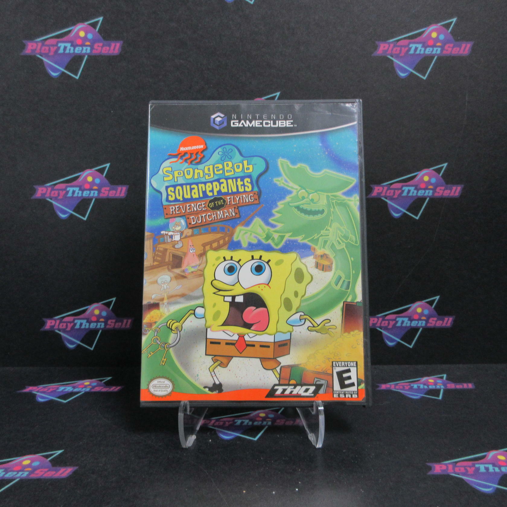 SpongeBob Squarepants Revenge of the Flying Dutchman Nintendo Gamecube AD CIB - Very Good