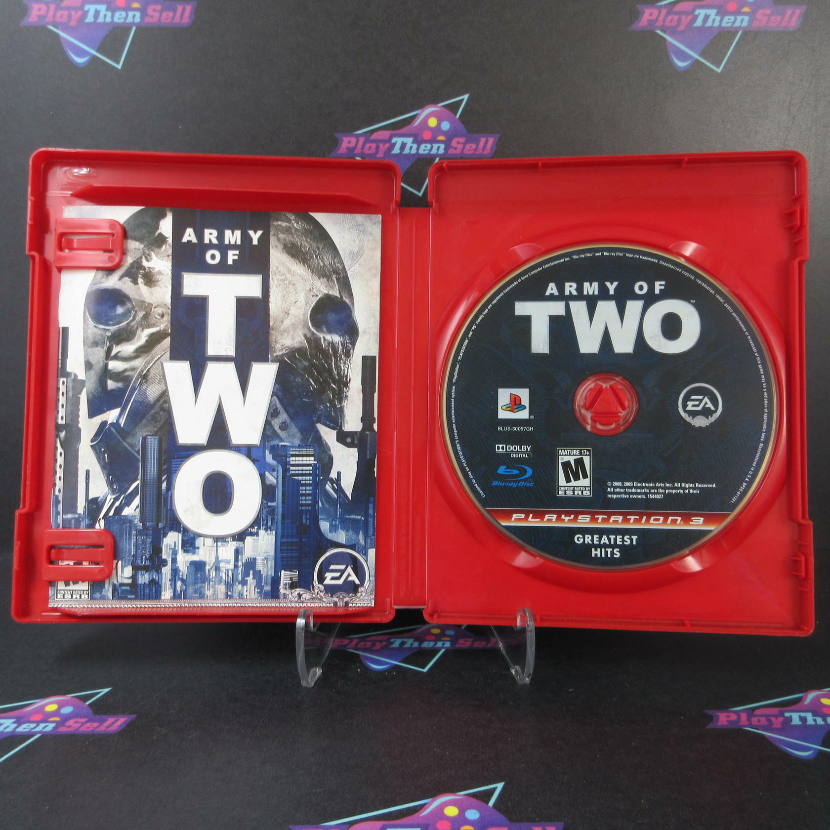 Army of Two GH PS3 PlayStation 3 AD Complete CIB - Very Good