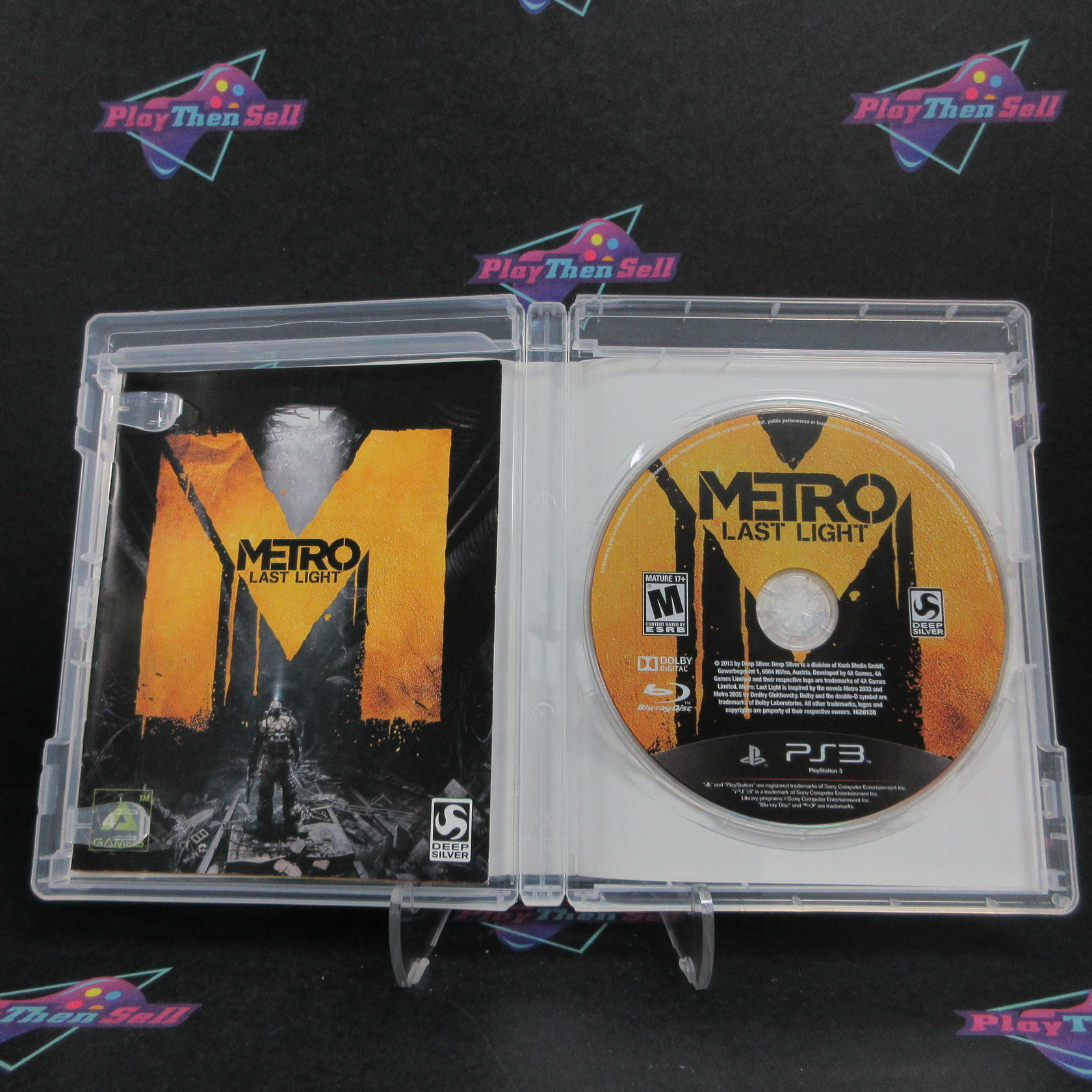 Metro Last Light Limited Edition PS3 PlayStation 3 Complete - Excellent