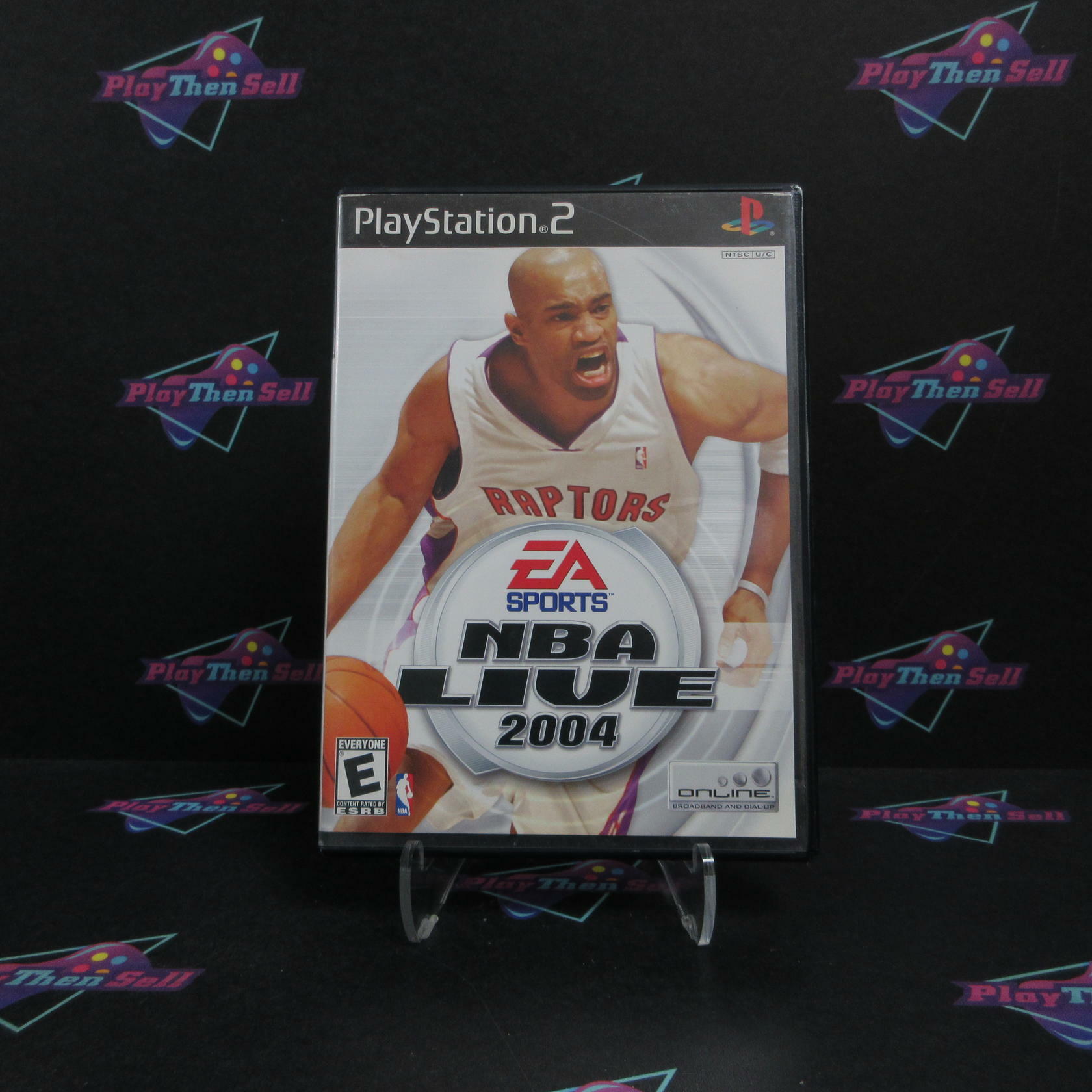NBA Live 2004 PS2 PlayStation 2 AD/MD Complete CIB - Very Good
