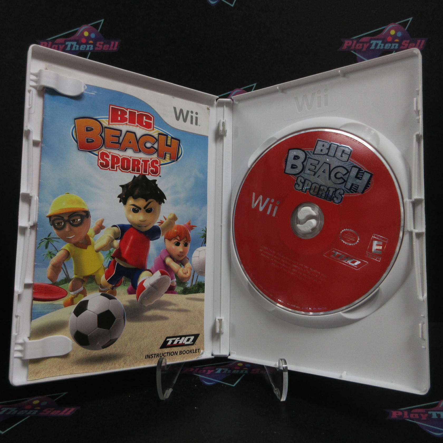 Big Beach Sports Nintendo Wii AD Complete CIB - Very Good