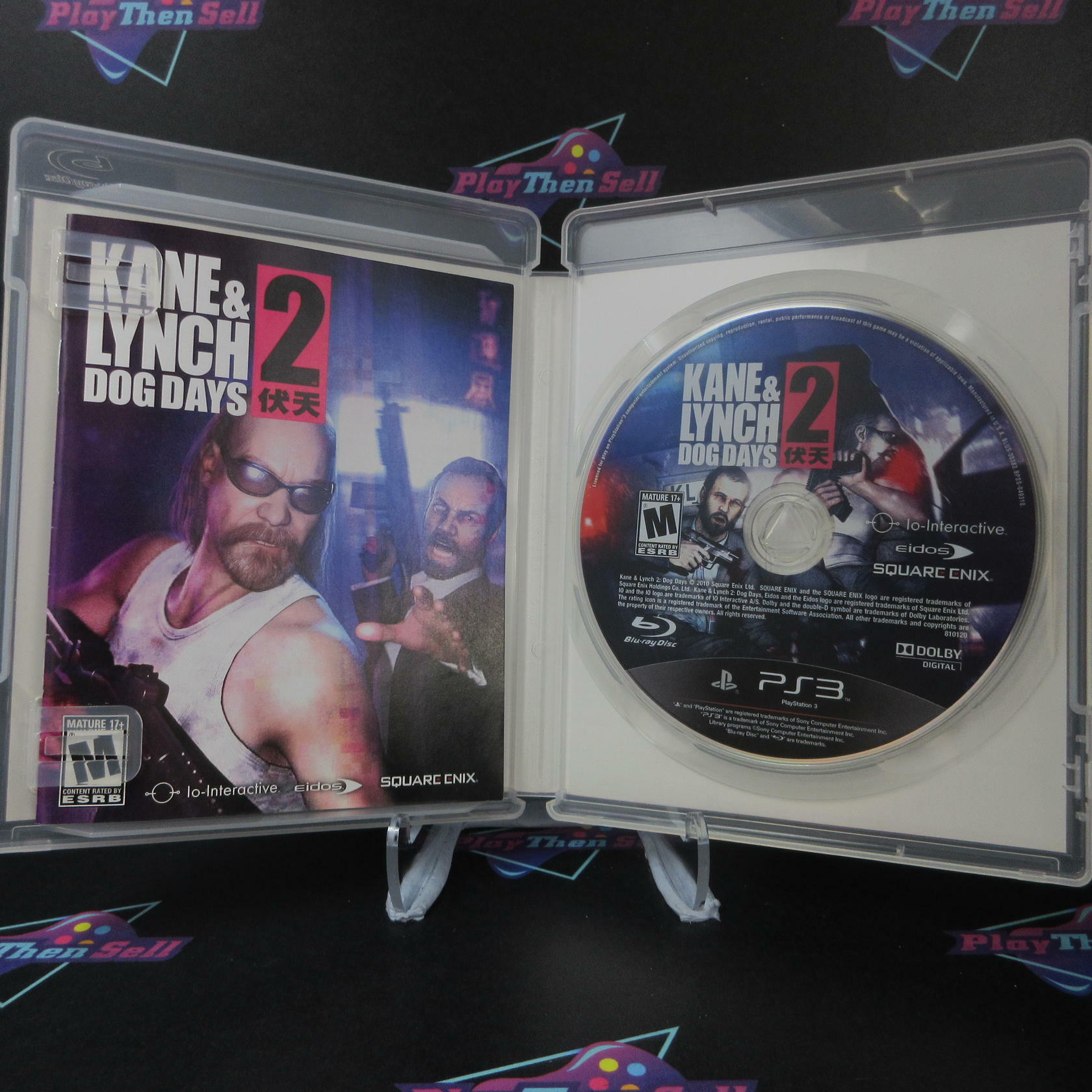 Kane and Lynch 2: Dog Days PS3 PlayStation 3 AD Complete CIB - Very Good