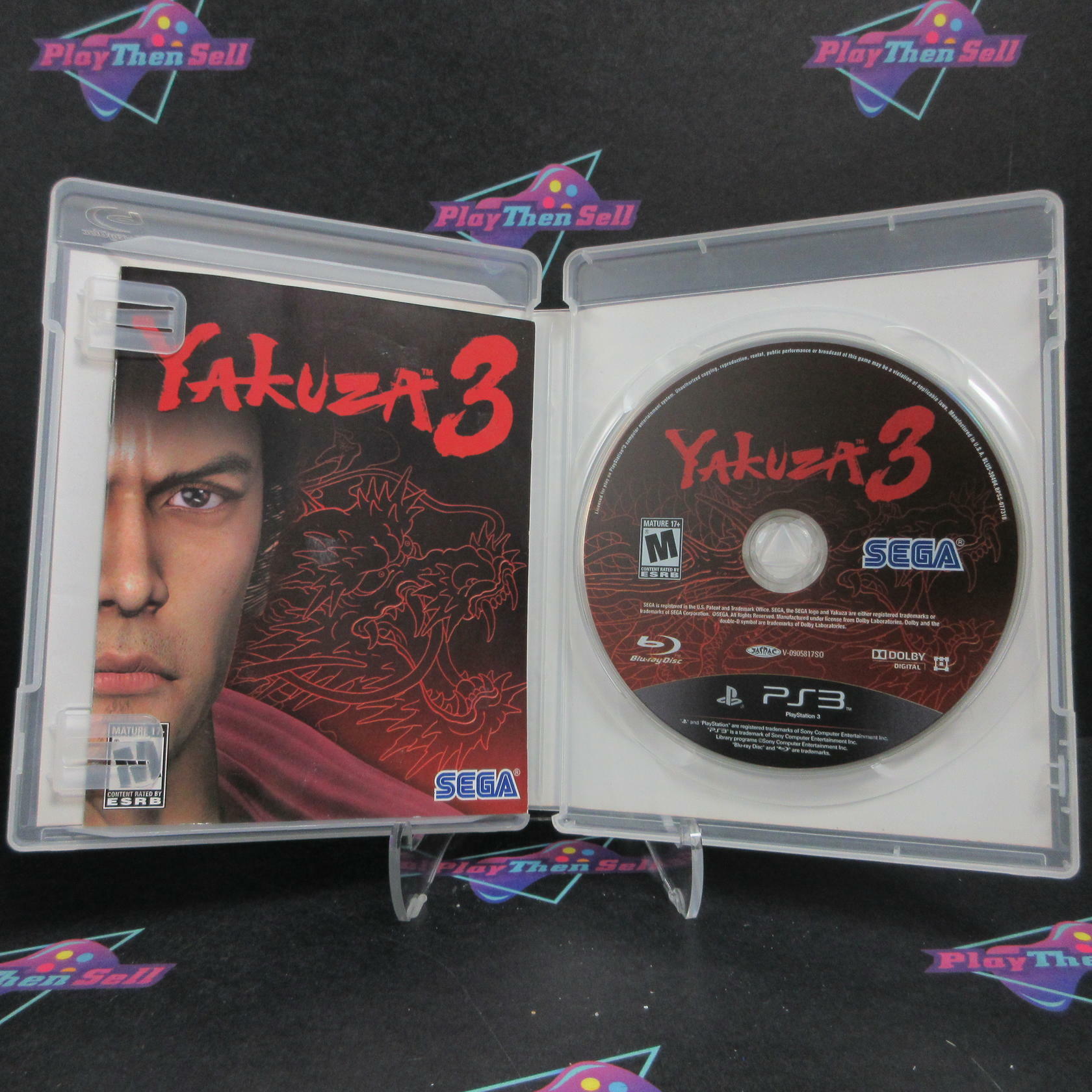 Yakuza 3 PS3 PlayStation 3 AD Complete CIB - Very Good