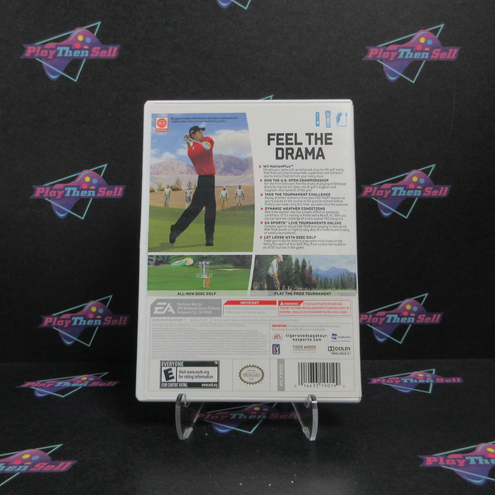 Tiger Woods PGA Tour 10 Nintendo Wii AD/NM - Very Good