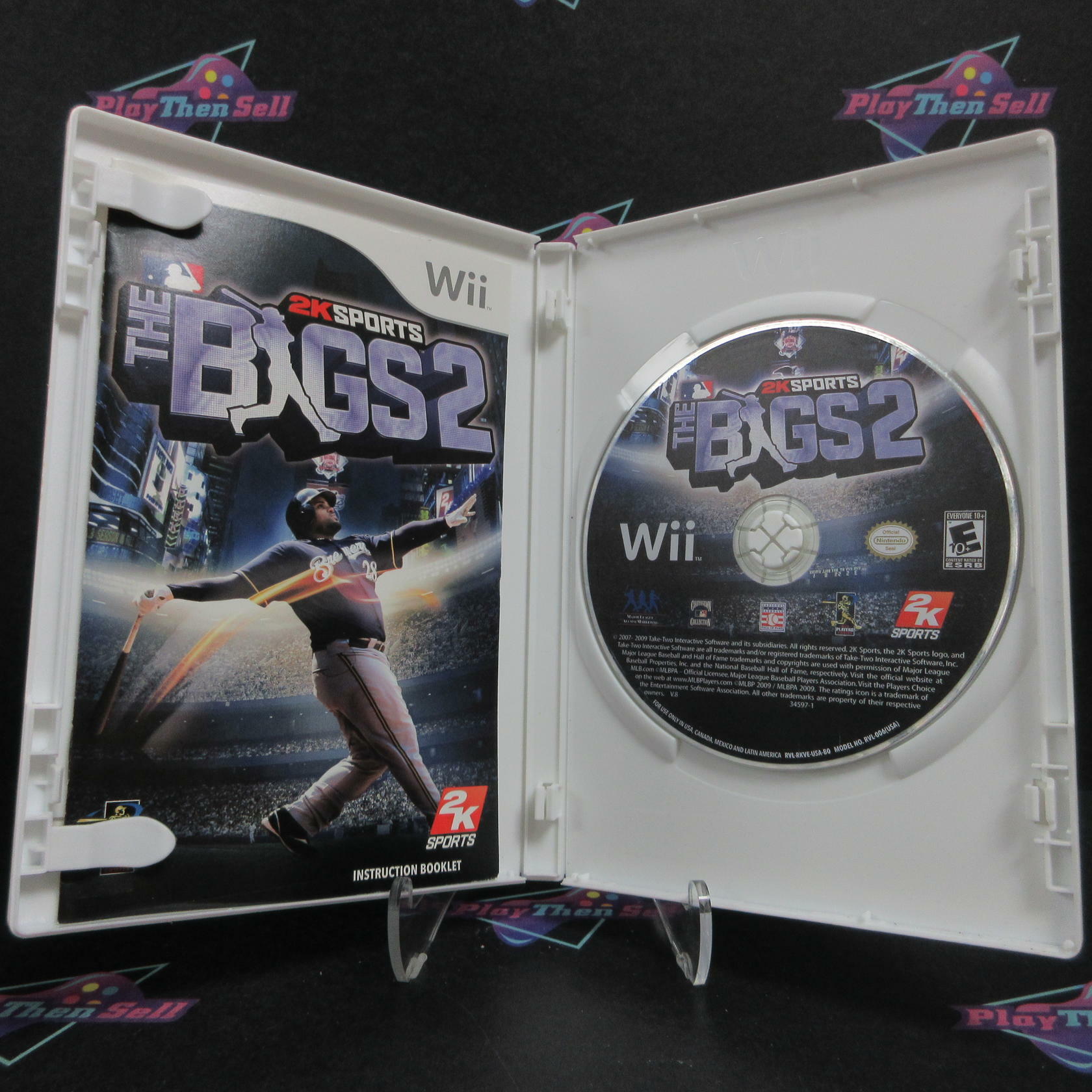 The Bigs 2 Nintendo Wii AD Complete CIB - Very Good