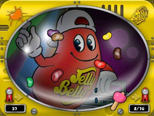 Jelly Belly Ballistic Beans Nintendo Wii AD Complete CIB - Very Good