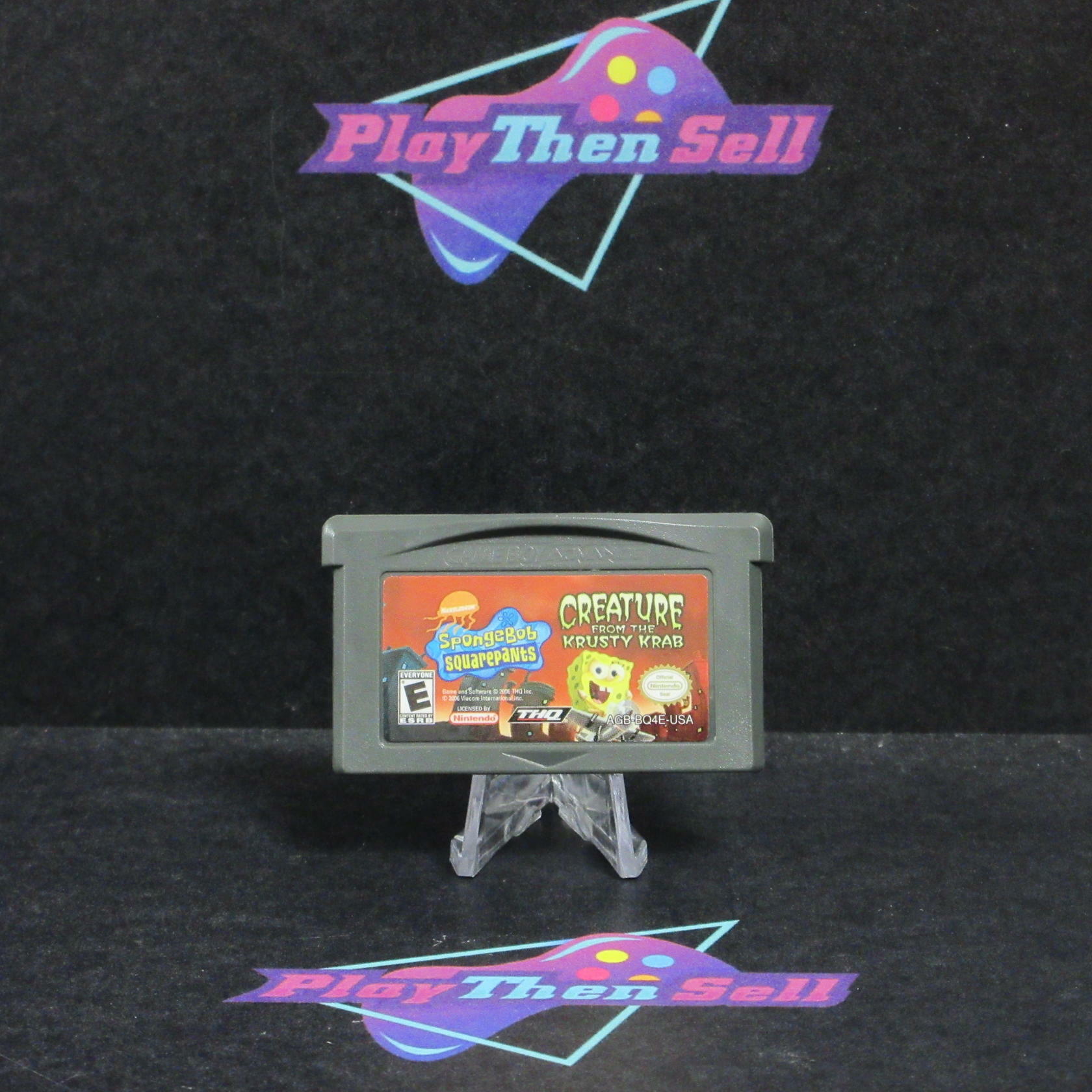 Spongebob Squarepants Creature from the Krusty Krab Game Boy Advance - Refurbished