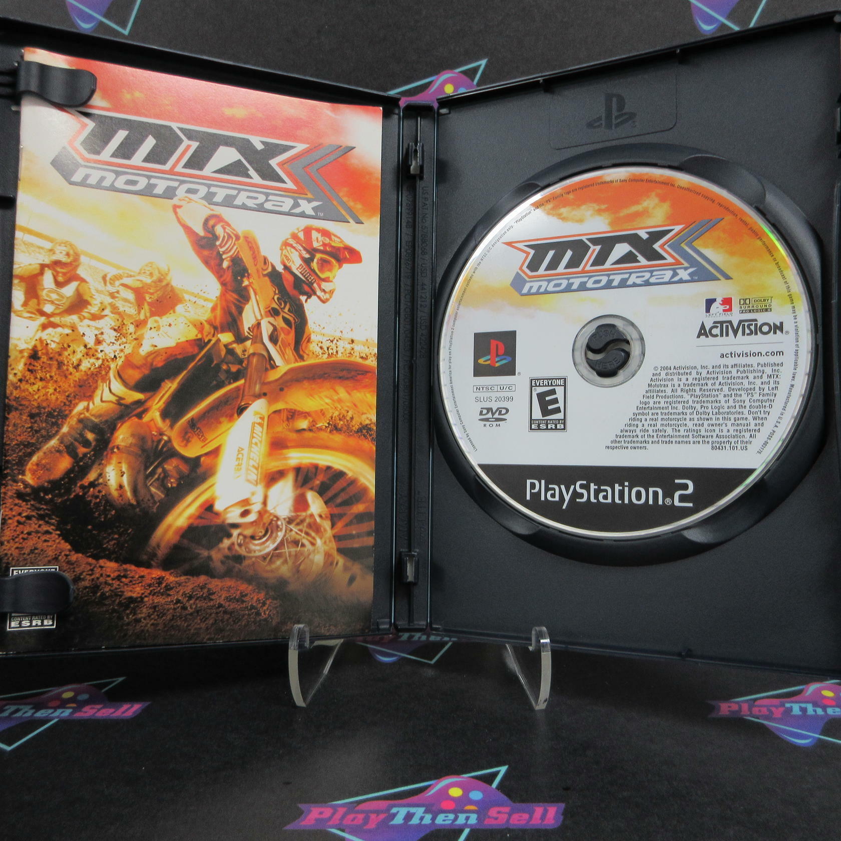 MTX Mototrax PS2 PlayStation 2 Complete - Excellent