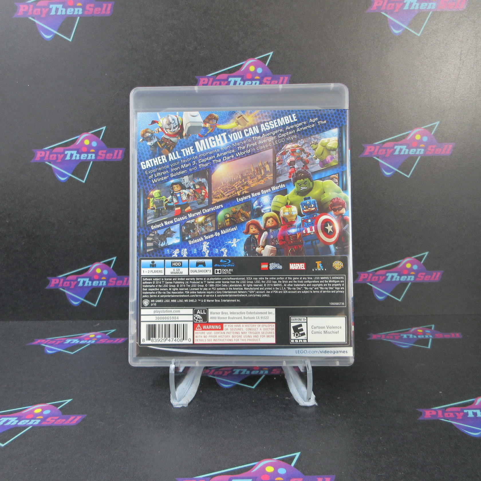 LEGO Marvel's Avengers PS3 PlayStation 3 Complete - Excellent