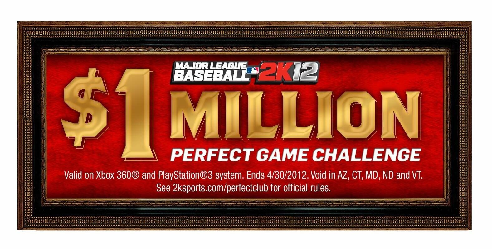 Major League Baseball 2K12 Xbox 360 Complete - Excellent
