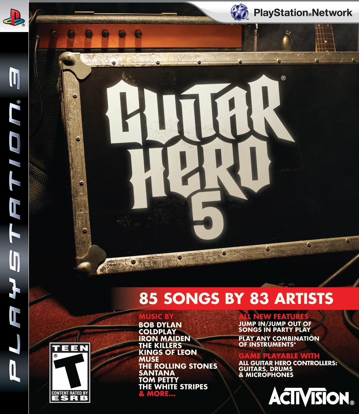 Guitar Hero 5 PS3 PlayStation 3 Complete - Excellent