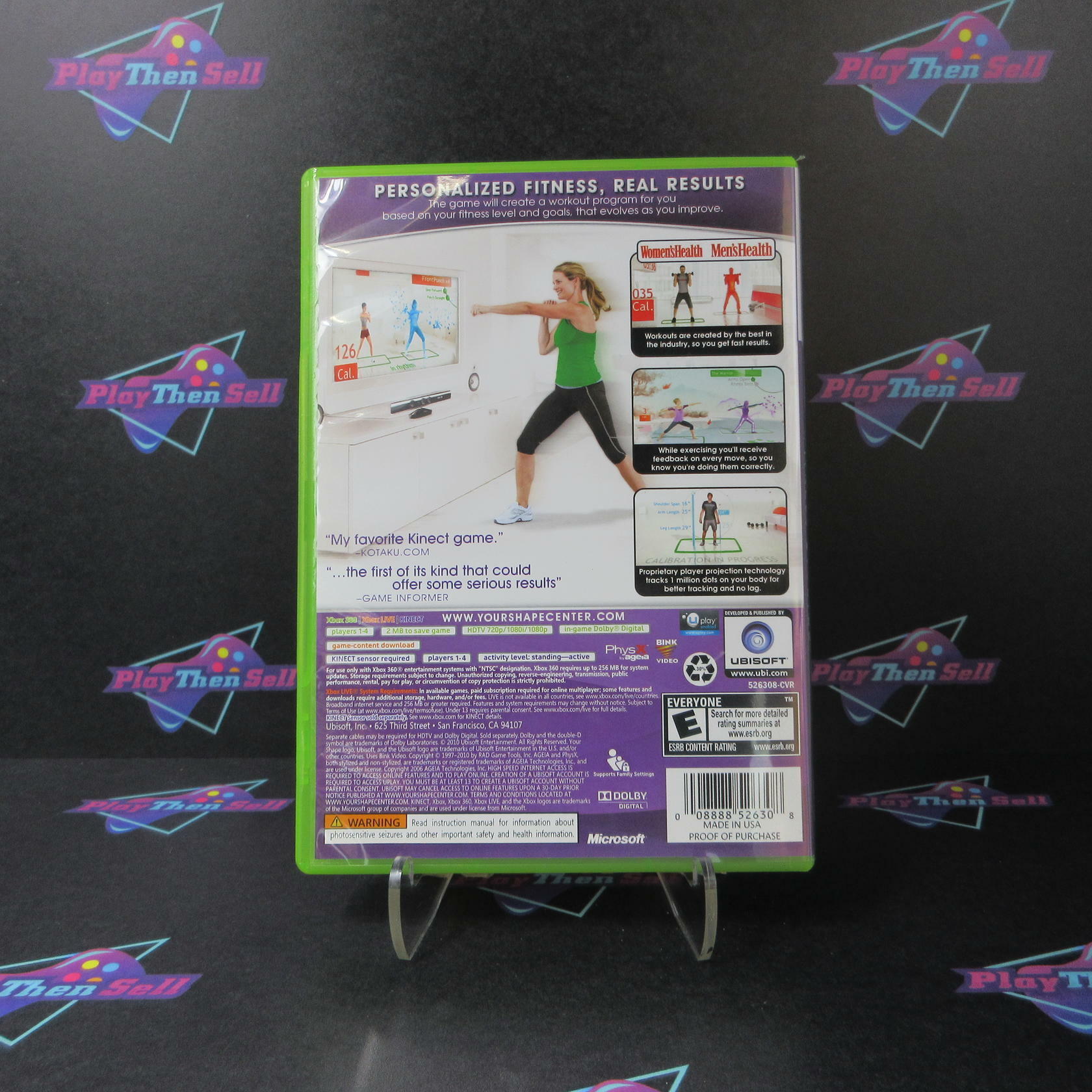 Your Shape Fitness Evolved Xbox 360 Complete - Excellent