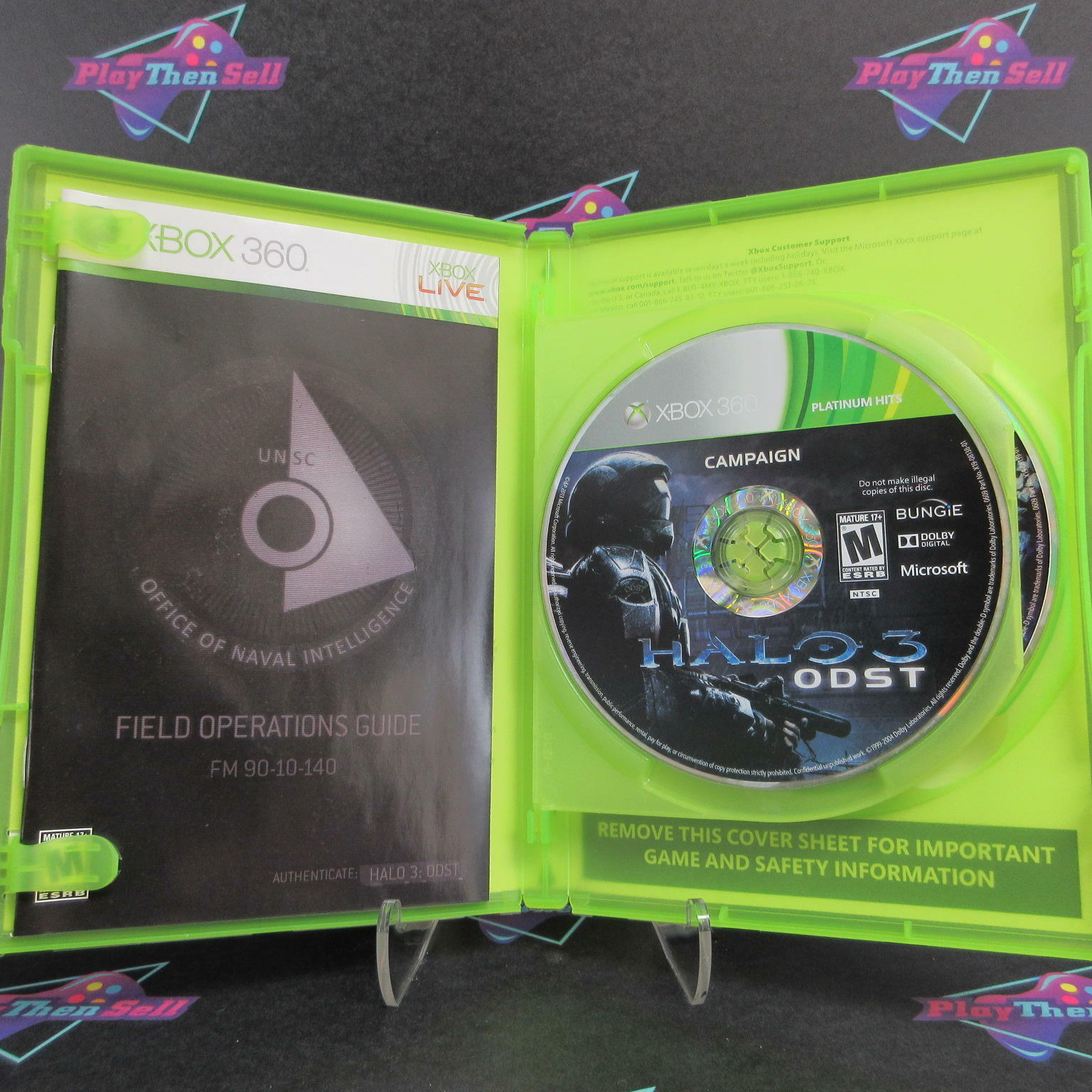 Halo 3 ODST Xbox 360 PH Complete - Excellent