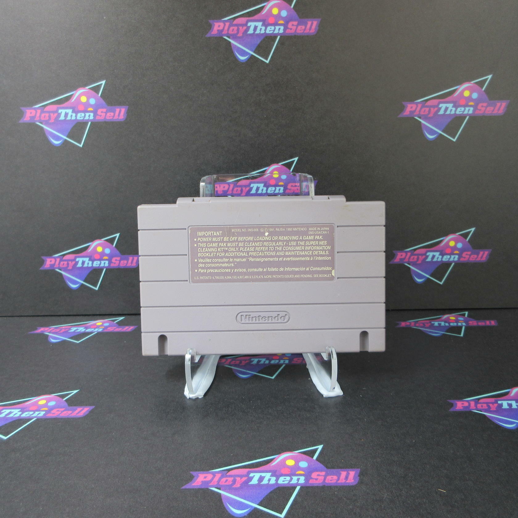 Mighty Morphin Power Rangers Super Nintendo SNES - Refurbished