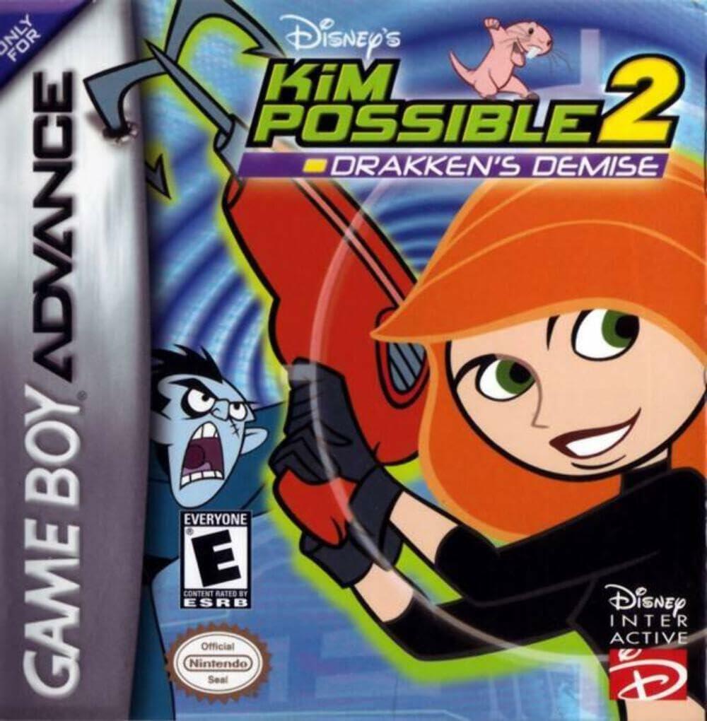 Disney's Kim Possible 2 Drakken Demise GBA Game Boy Advance - Excellent