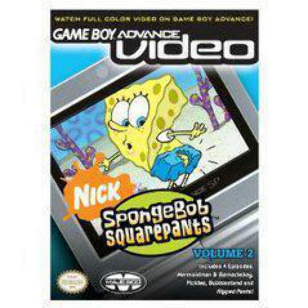 SpongeBob SquarePants Vol 2 Video GBA Game Boy Advance - Excellent