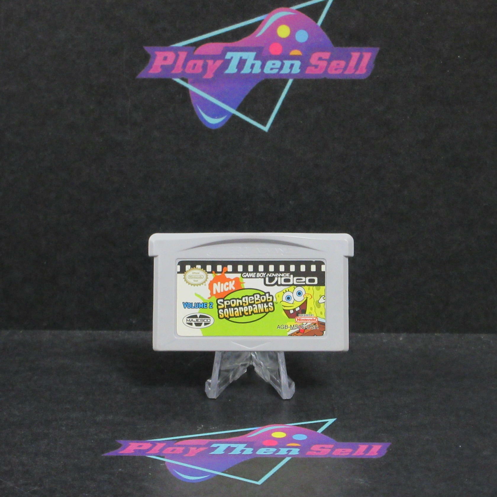 SpongeBob SquarePants Vol 2 Video GBA Game Boy Advance - Refurbished