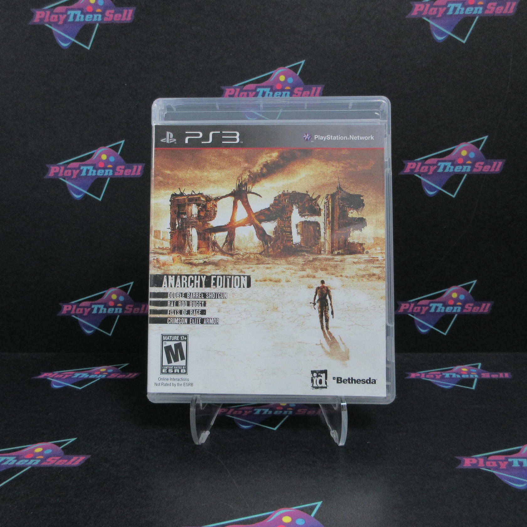 Rage Anarchy Edition PS3 PlayStation 3 Complete - Excellent
