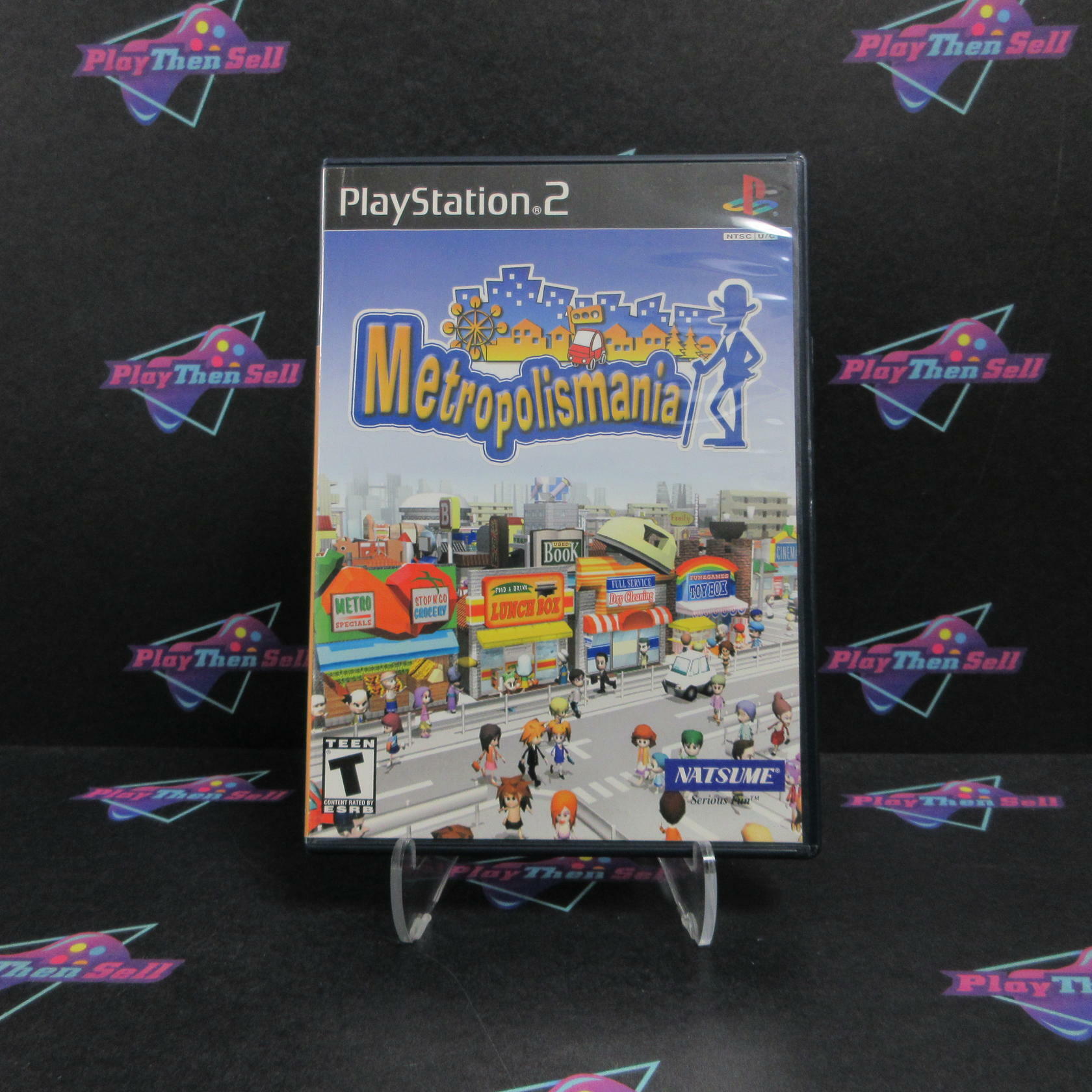 Metropolismania PS2 PlayStation 2 + Reg Card Complete - Excellent