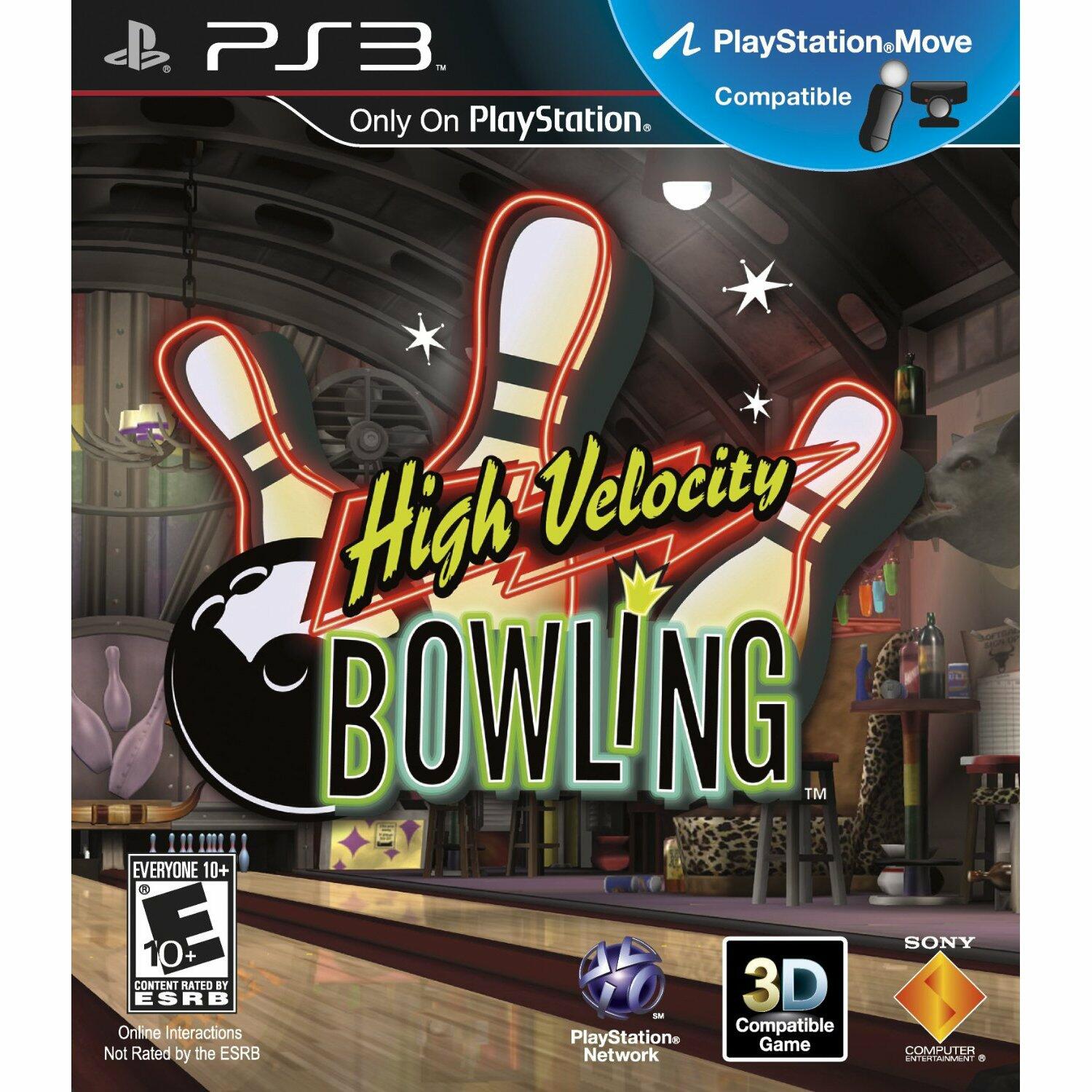 High Velocity Bowling PS3 PlayStation 3 Complete - Excellent