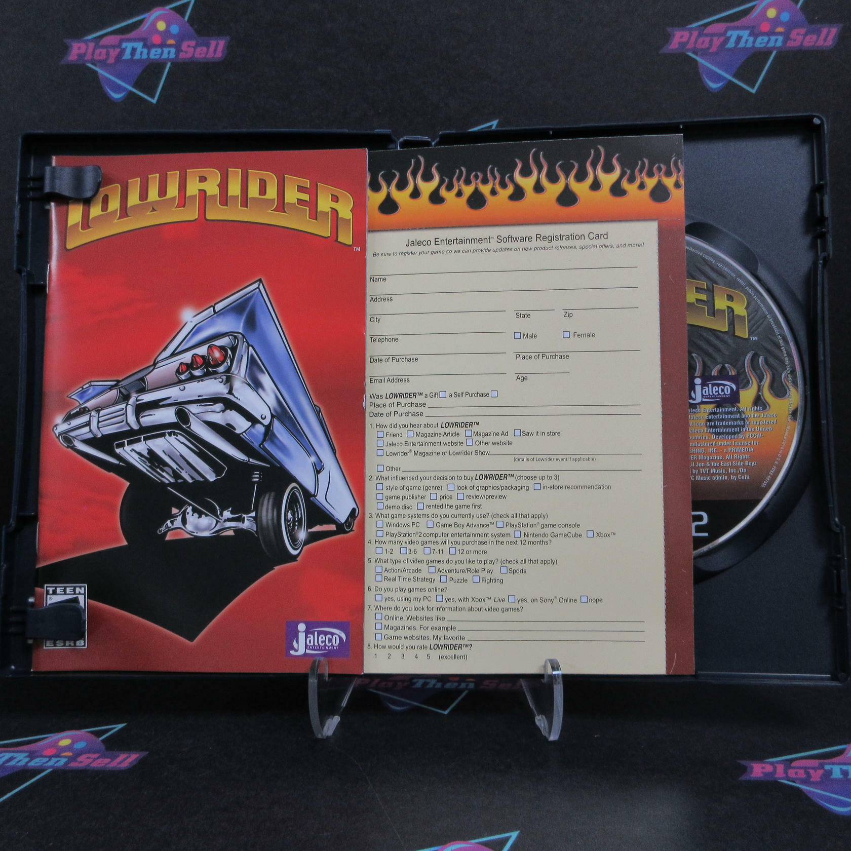 Lowrider PS2 PlayStation 2 + Reg Card Complete - Excellent
