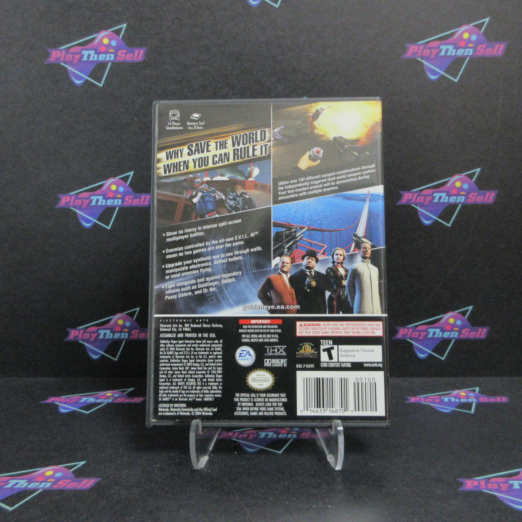 Goldeneye Rogue Agent Nintendo GameCube Complete - Refurbished