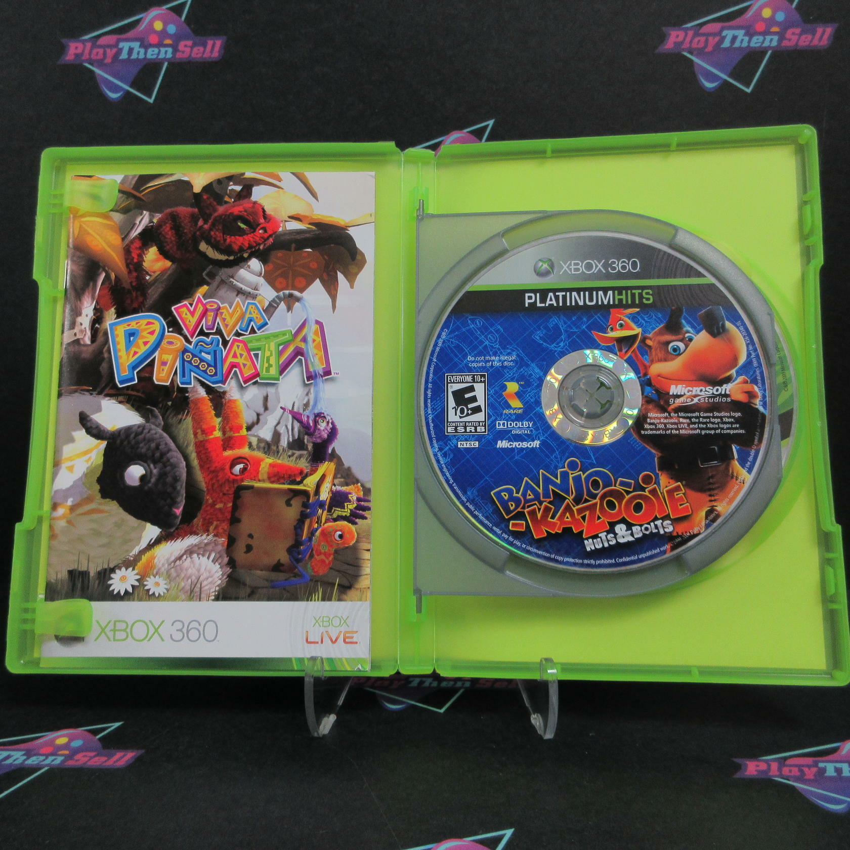 Banjo-Kazooie Nuts & Bolts + Viva Pinata Xbox 360 PH Complete - Excellent