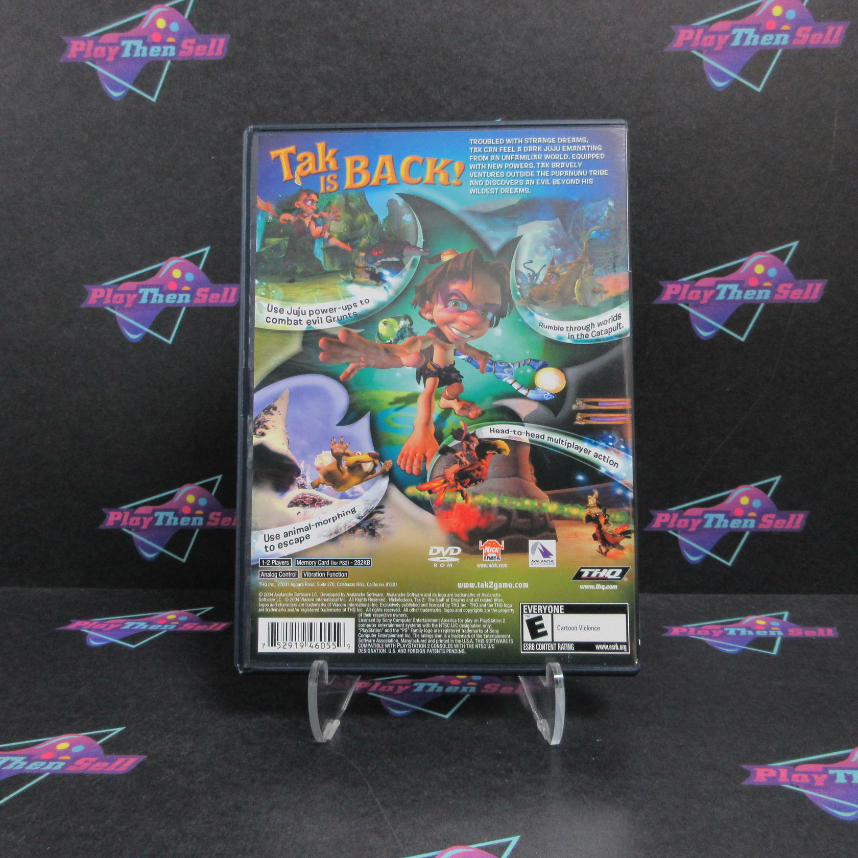 Tak 2 The Staff of Dreams PS2 PlayStation 2 Complete - Excellent