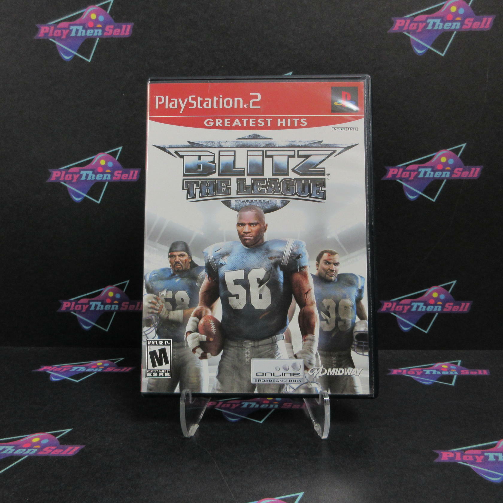 Blitz The League PS2 PlayStation 2 GH + Reg Card Complete - Excellent