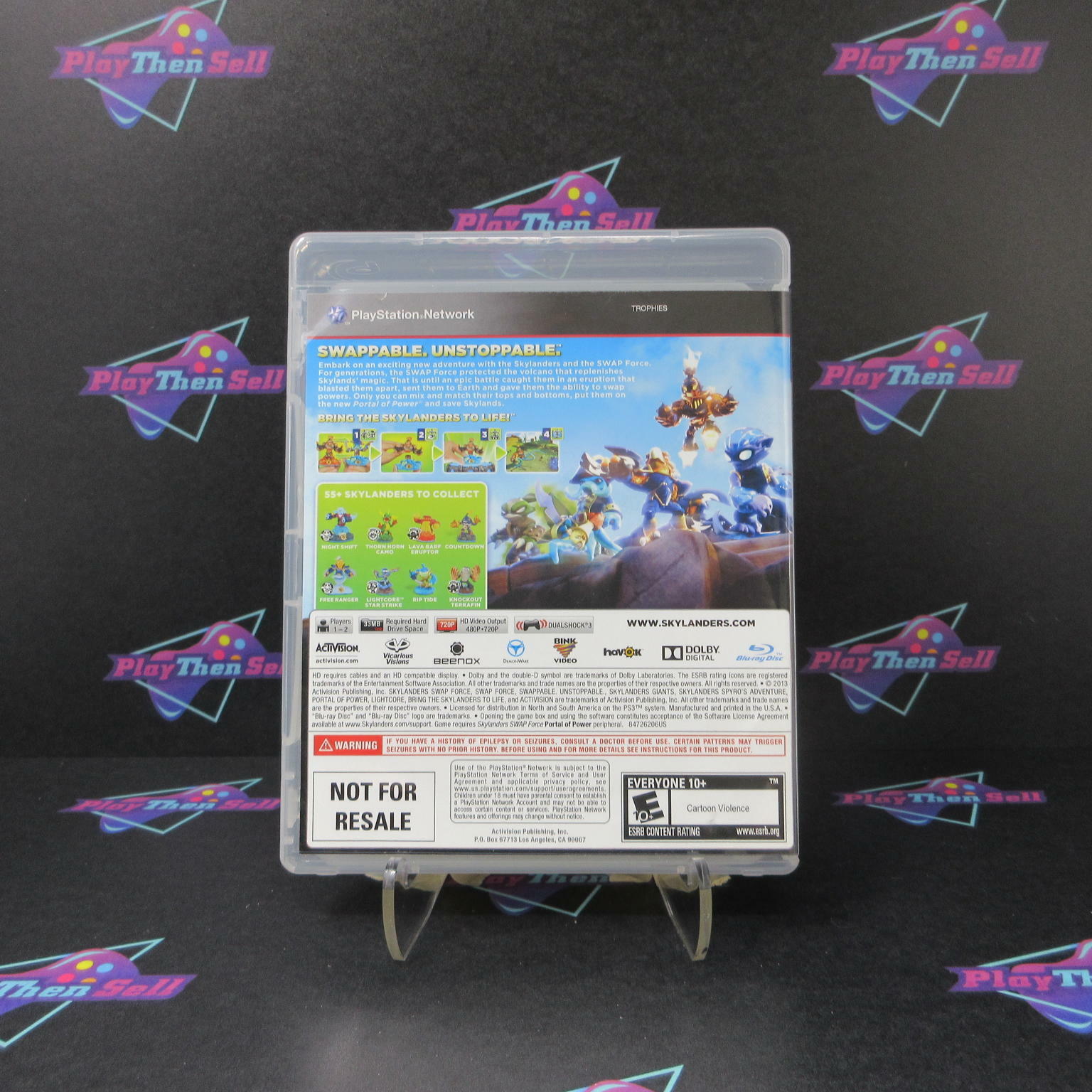 Skylanders Swap Force PS3 PlayStation 3 Complete - Excellent